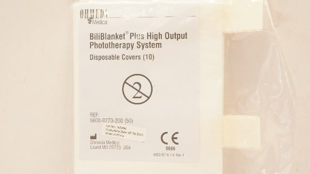 Ohmeda Medical 6600-0270-200 BiliBlanket Disposable Covers - Pack