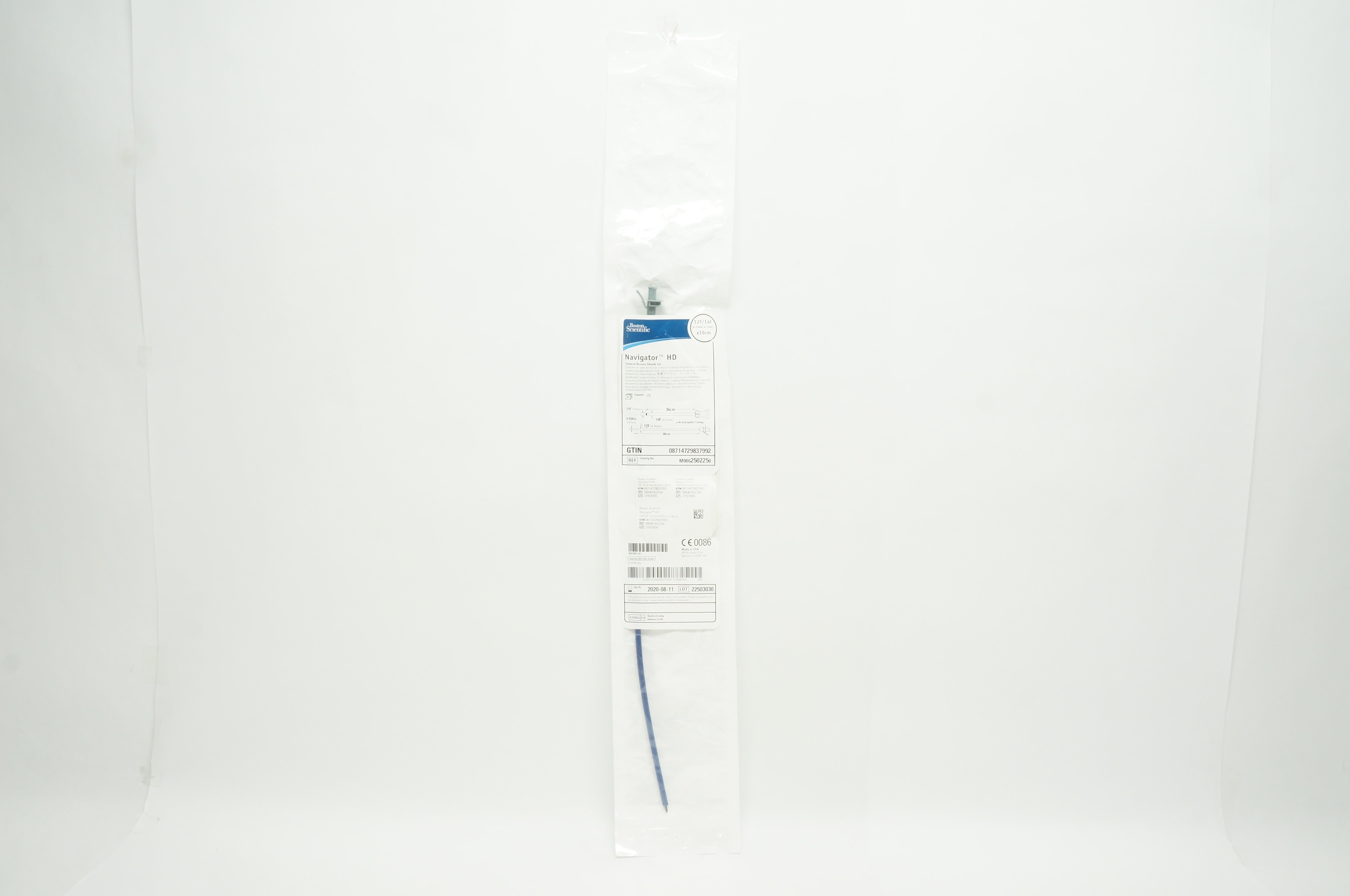 Boston Scientific M0062502250 Ureteral Access Sheath Set 12F/14F x 36cm (x)