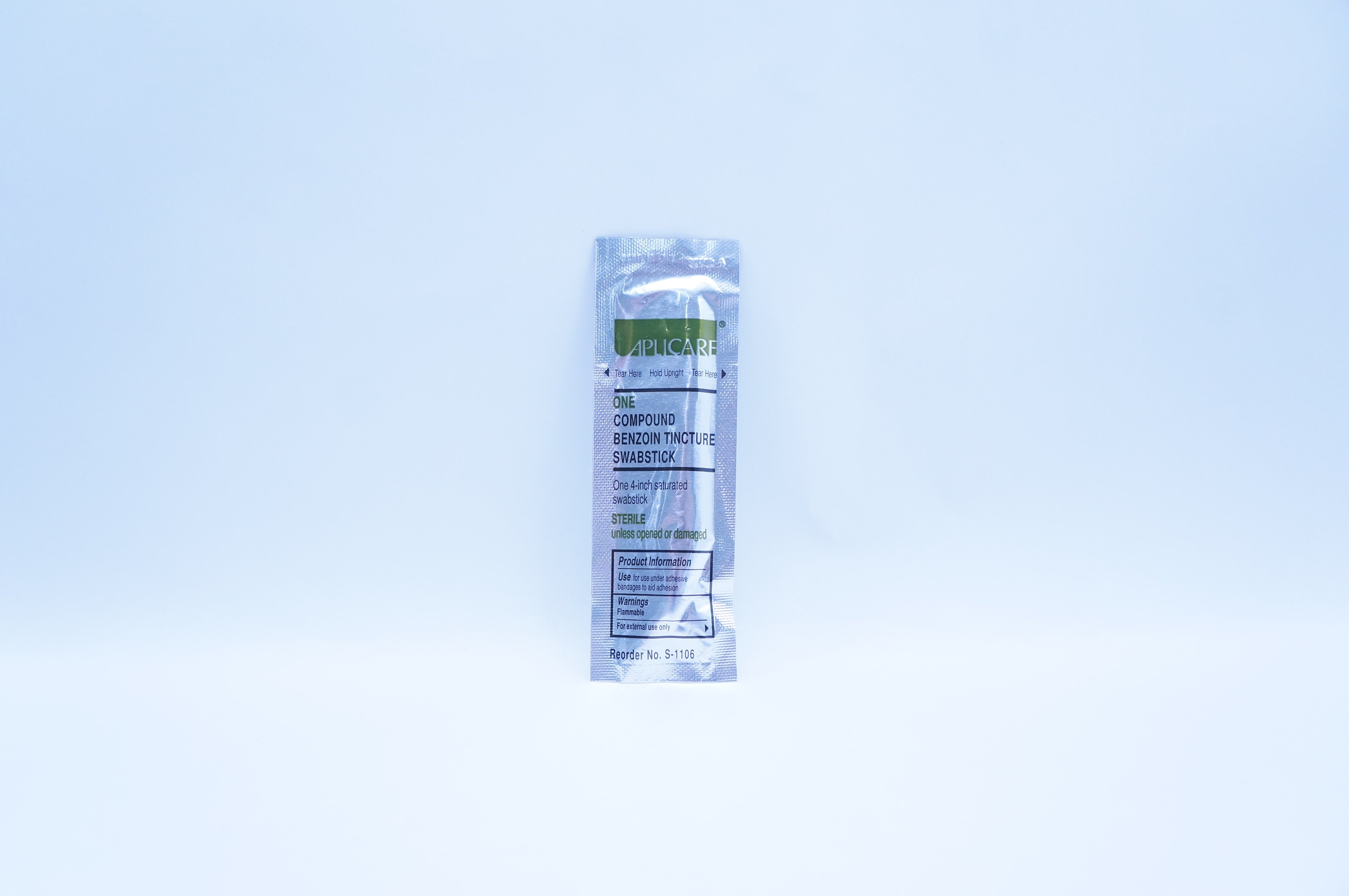 Applicare S-1106 Compound Benzoin Tincture 4inch Saturated Swabstick (x)