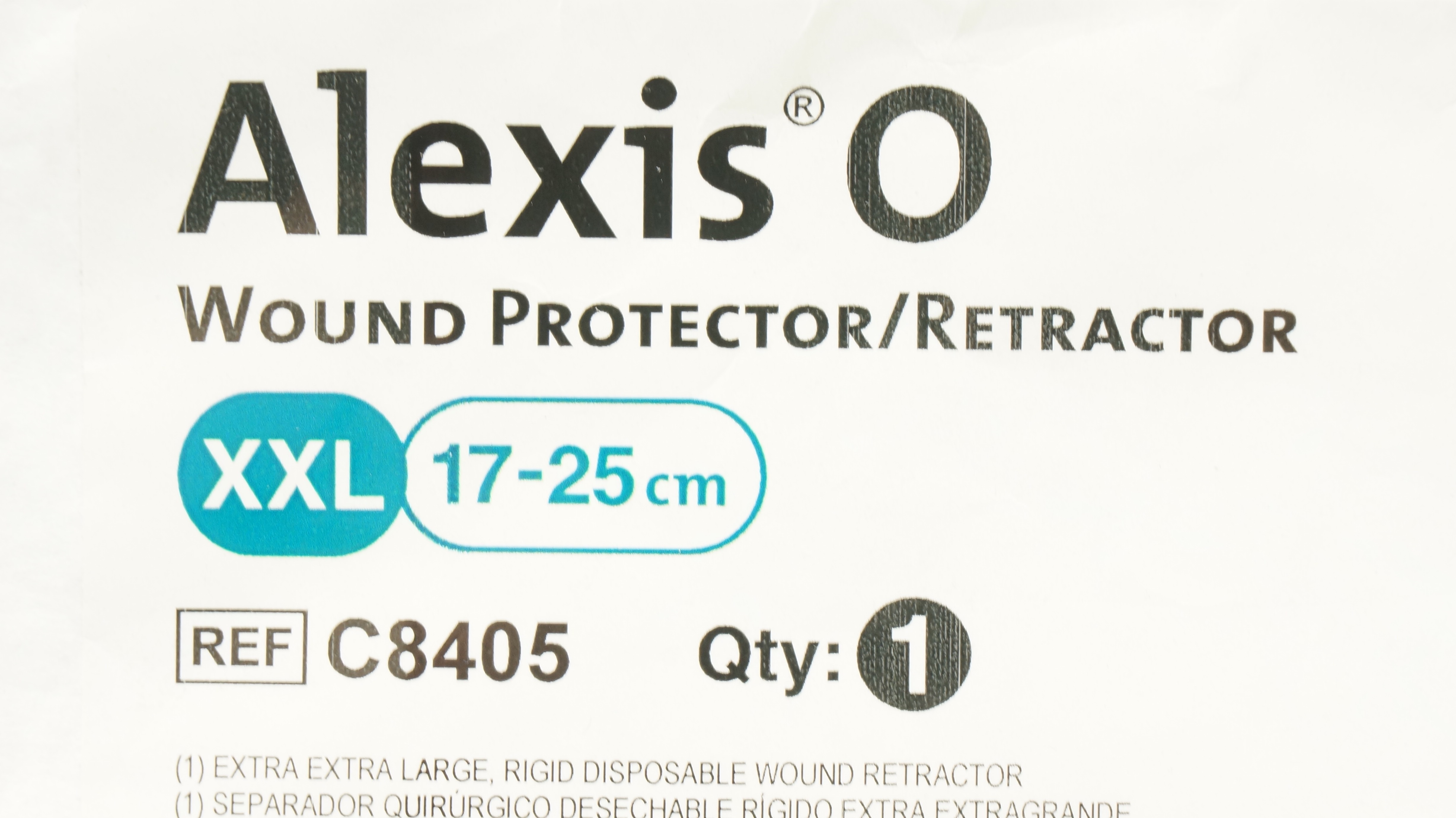 Applied Medical C8405 Alexis O Wound Protector Retractor 17-25cm, XXL