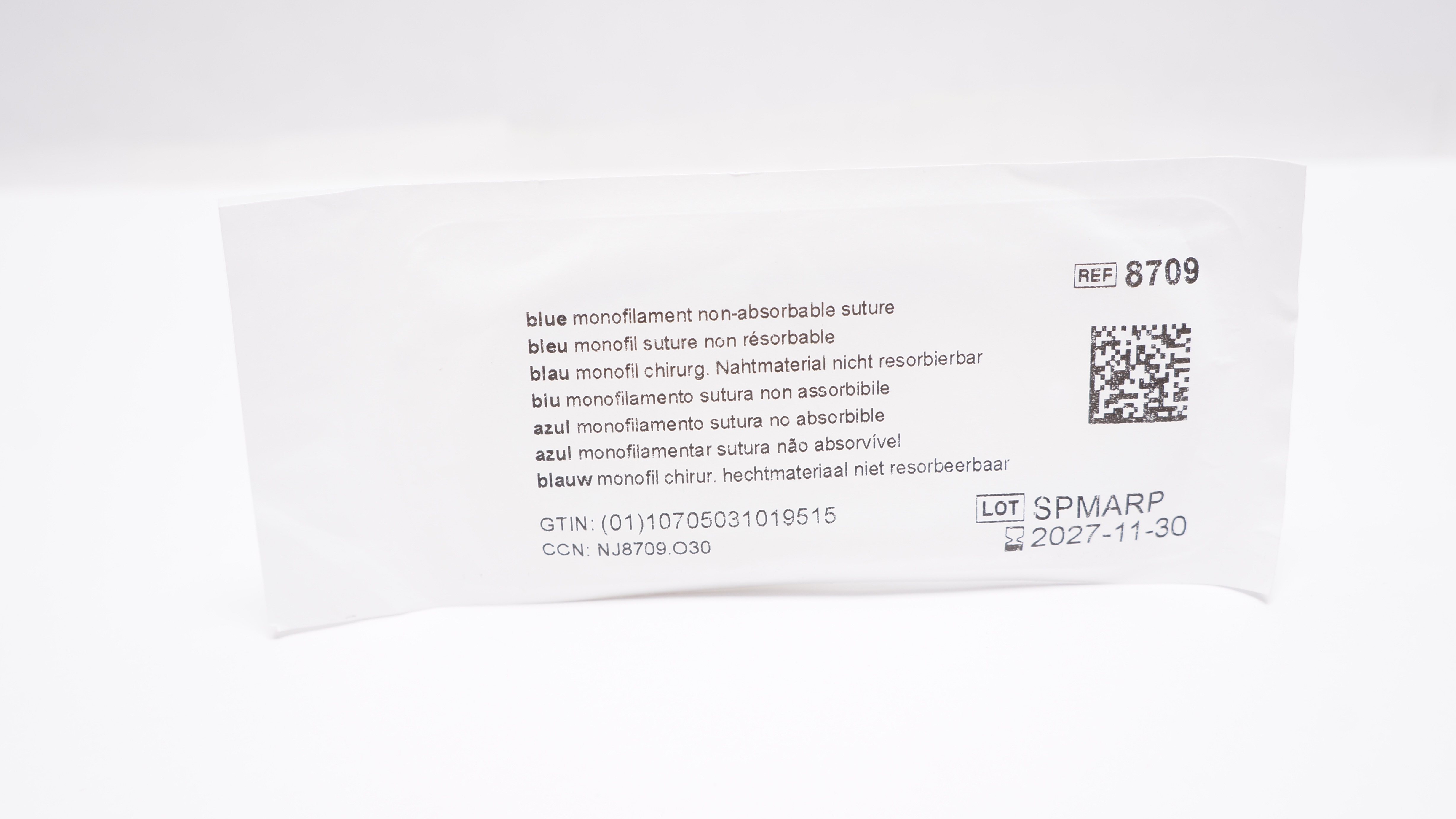 Ethicon 8709 6-0 PROLENE Polypropylene Stre BV-1 9.3mm 3/8c