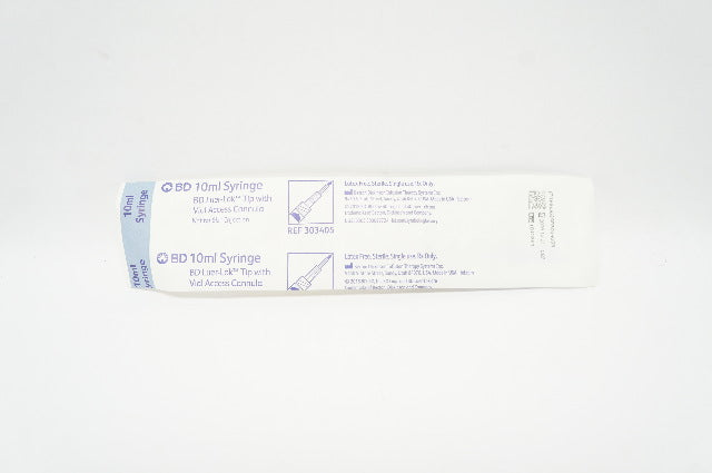 BD 304505 10ml Syringe Luer-Lok Tip w/Vial Access Cannula