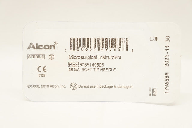 Alcon 8065149525 Microsurgical Instrument 25 GA Soft Tip Ndle (x)