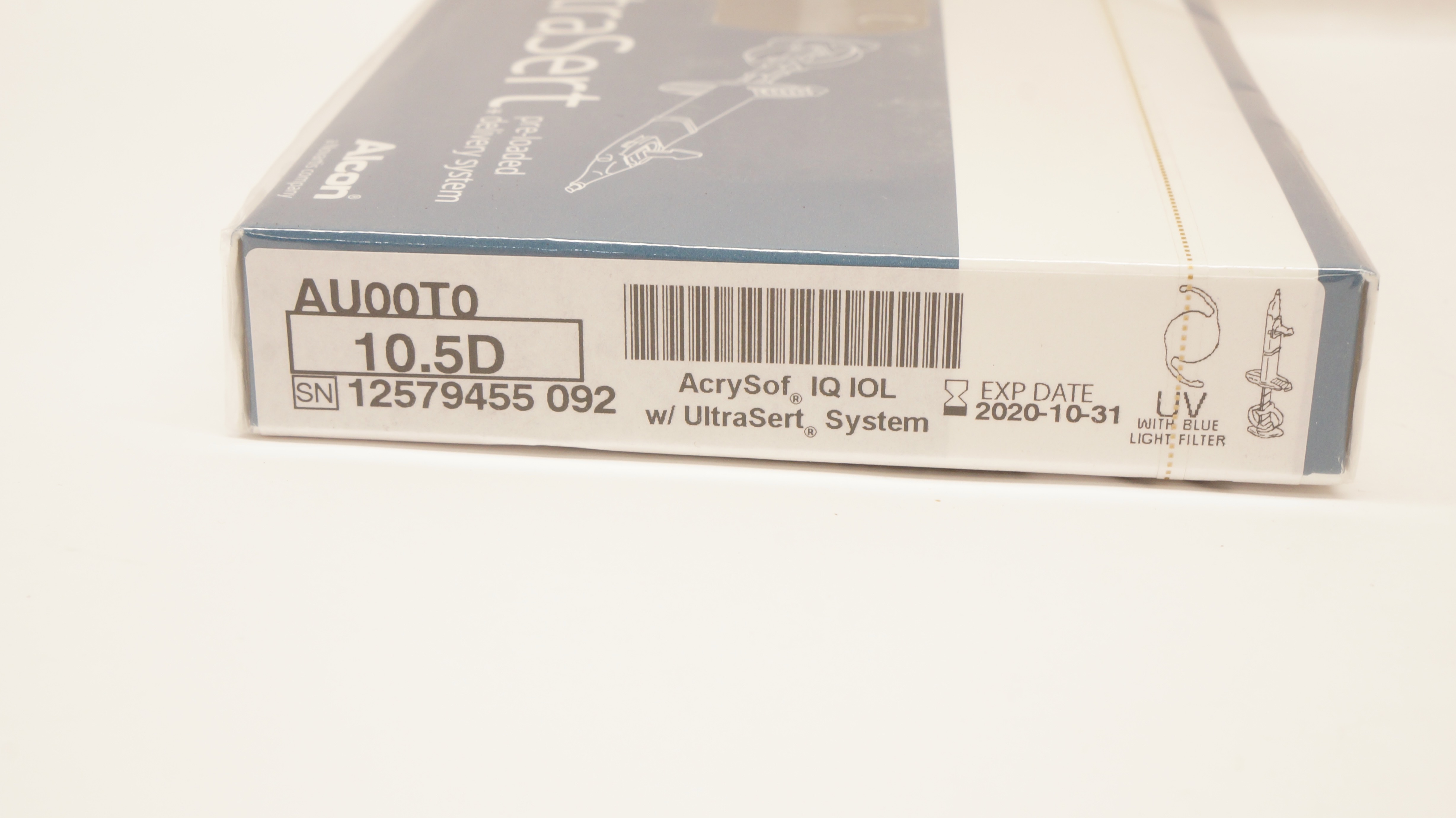 Alcon AU00T0 AcrySof IQ Aspheric IOL With UltraSert Delivery System, 11 ...