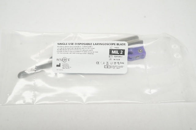 Salter Labs 1032.C IntuBrite Single Use Disposable Laryngoscope Blade Mil 2