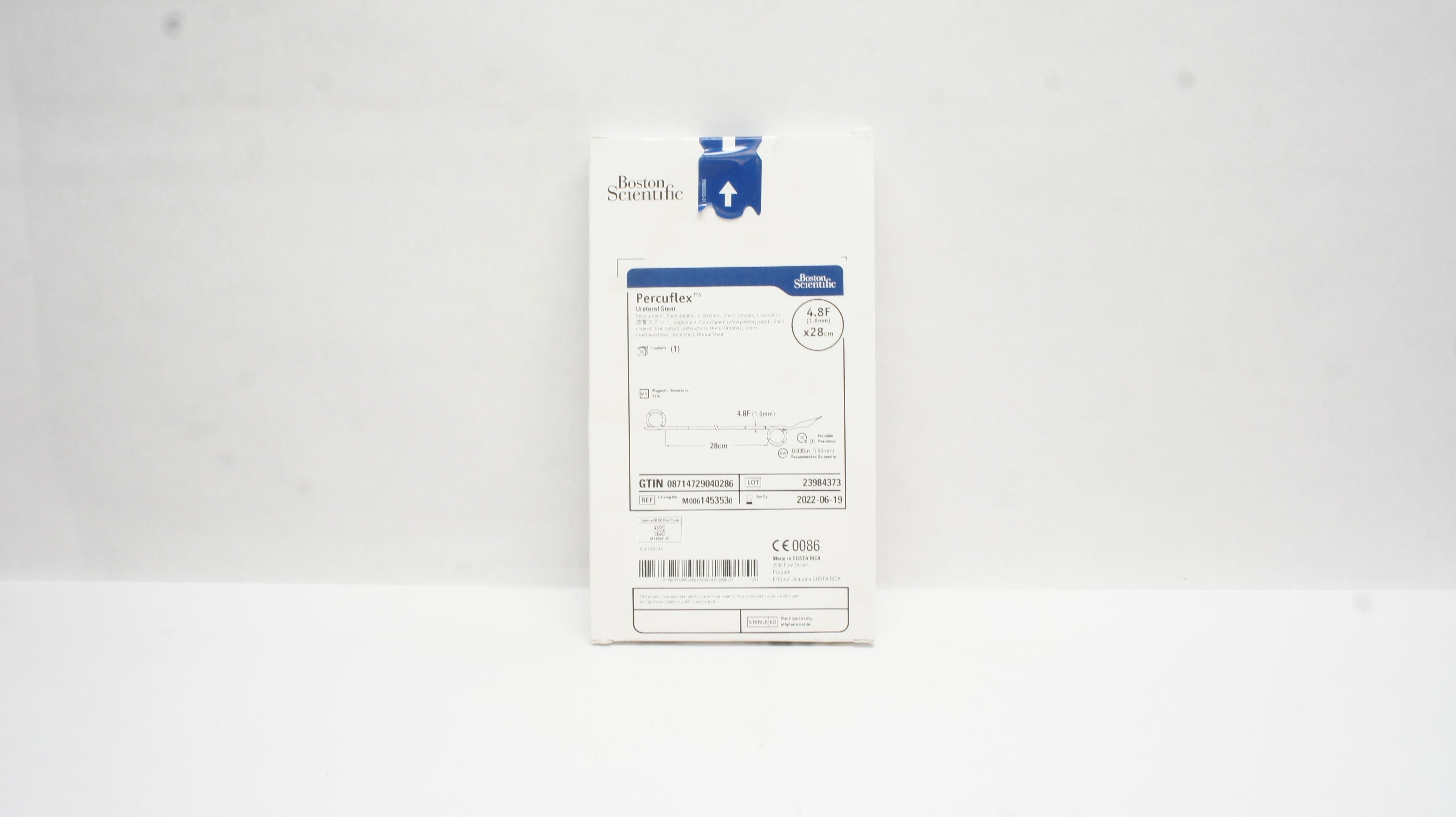 Boston Scientific M0061453530 Percuflex Ureteral Stnt 4.8F x 28cm (x)