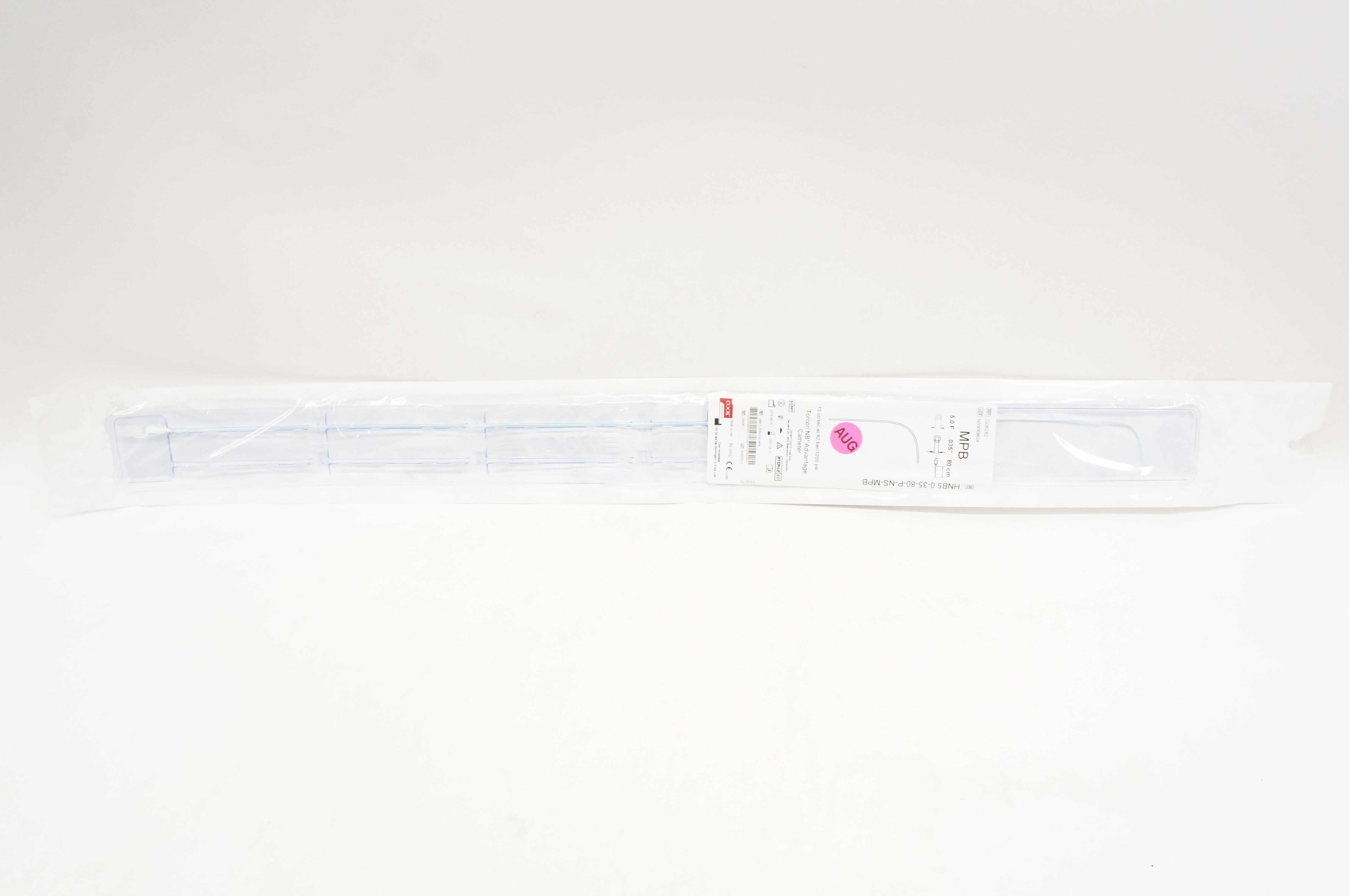 Cook Medical G06282 Torcon NB Advantage Cath. 5Fr x .035in. x 80cm (x)