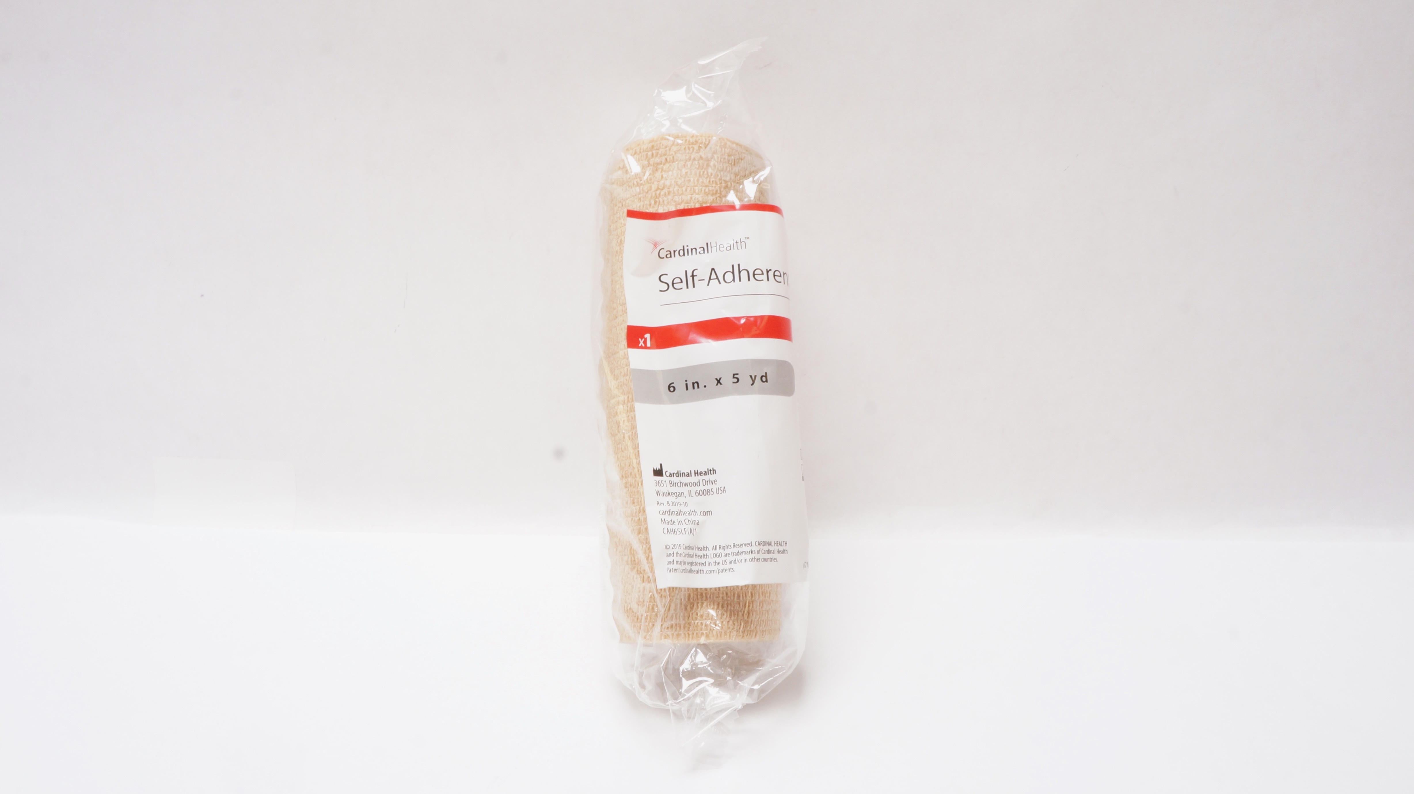 Cardinal Health CAH65LF Self-Adherent Bandage 6inch x 5yd