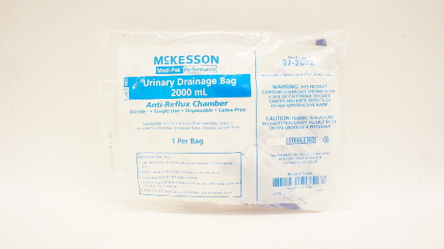 McKesson 37-2802 Urinary Drainage Bag 2000ml