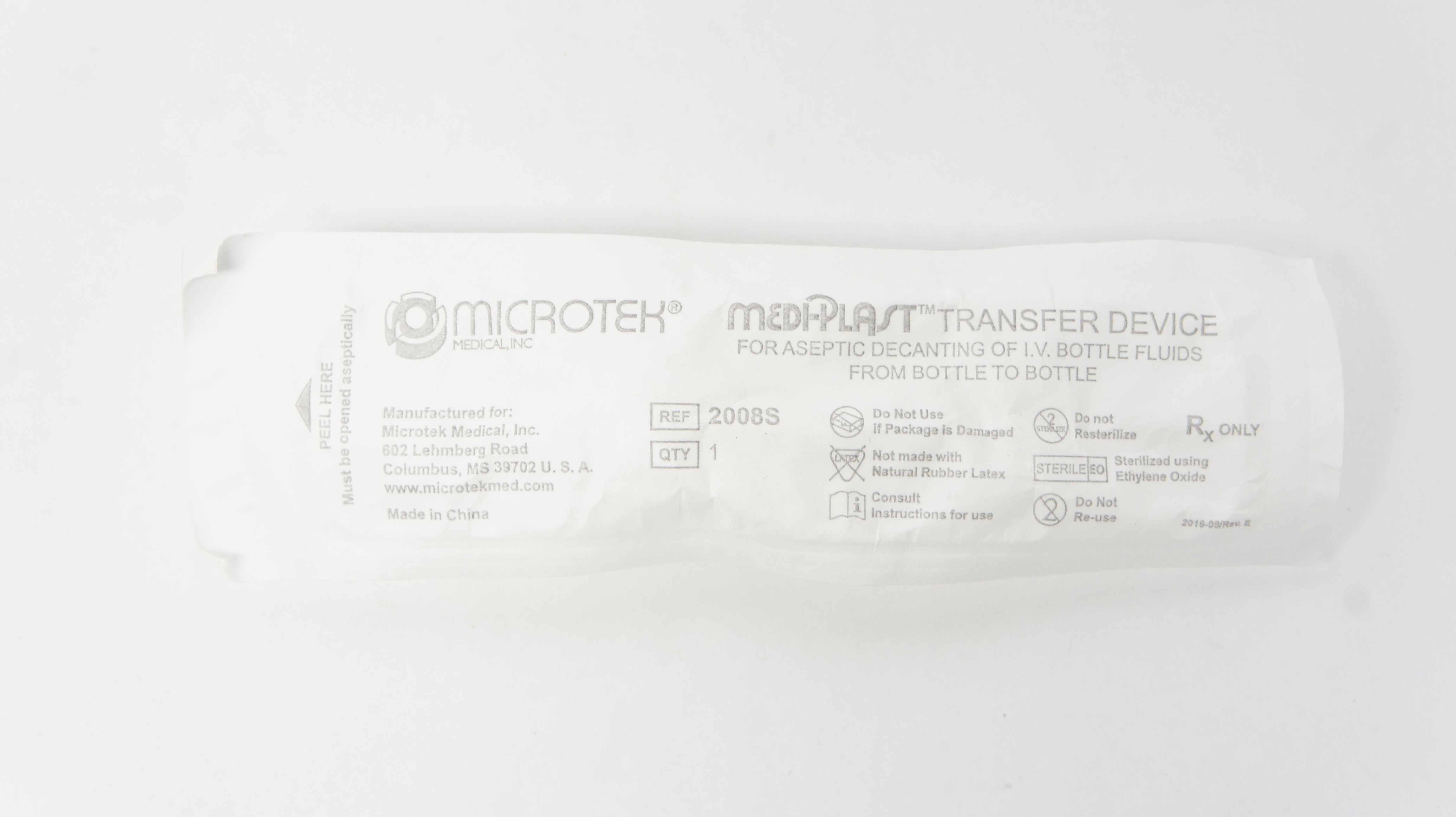 Microtek 2008S Medi-Plast Transfer Device