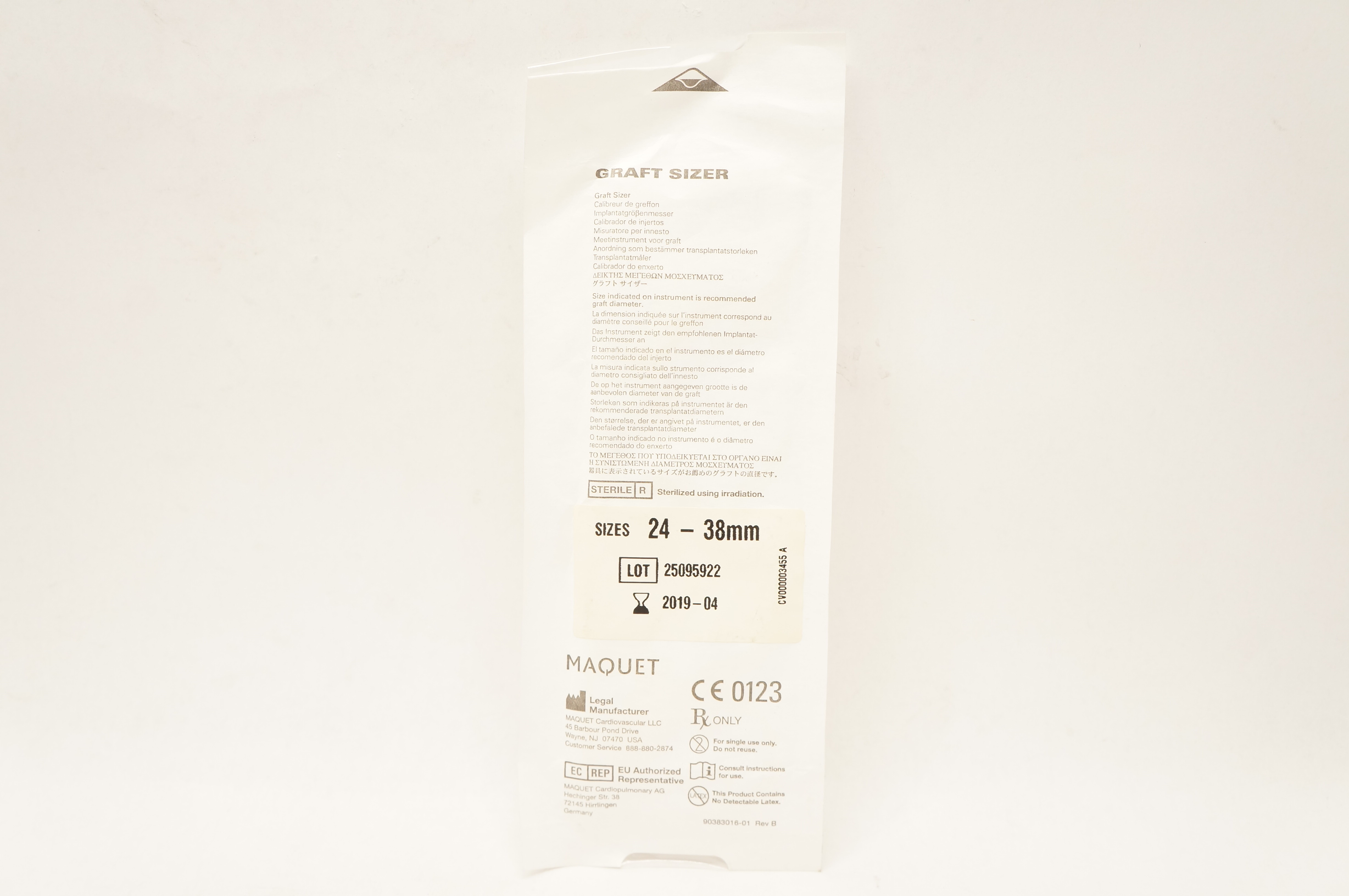 Maquet Graft Sizer 24mm - 38mm (x)