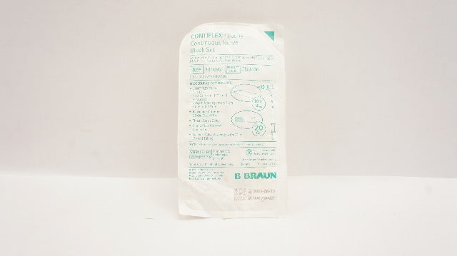 Braun 331693 Contiplex Tuohy Continuous Nerve Block Set 18Ga x 4inch, 20Ga (x)