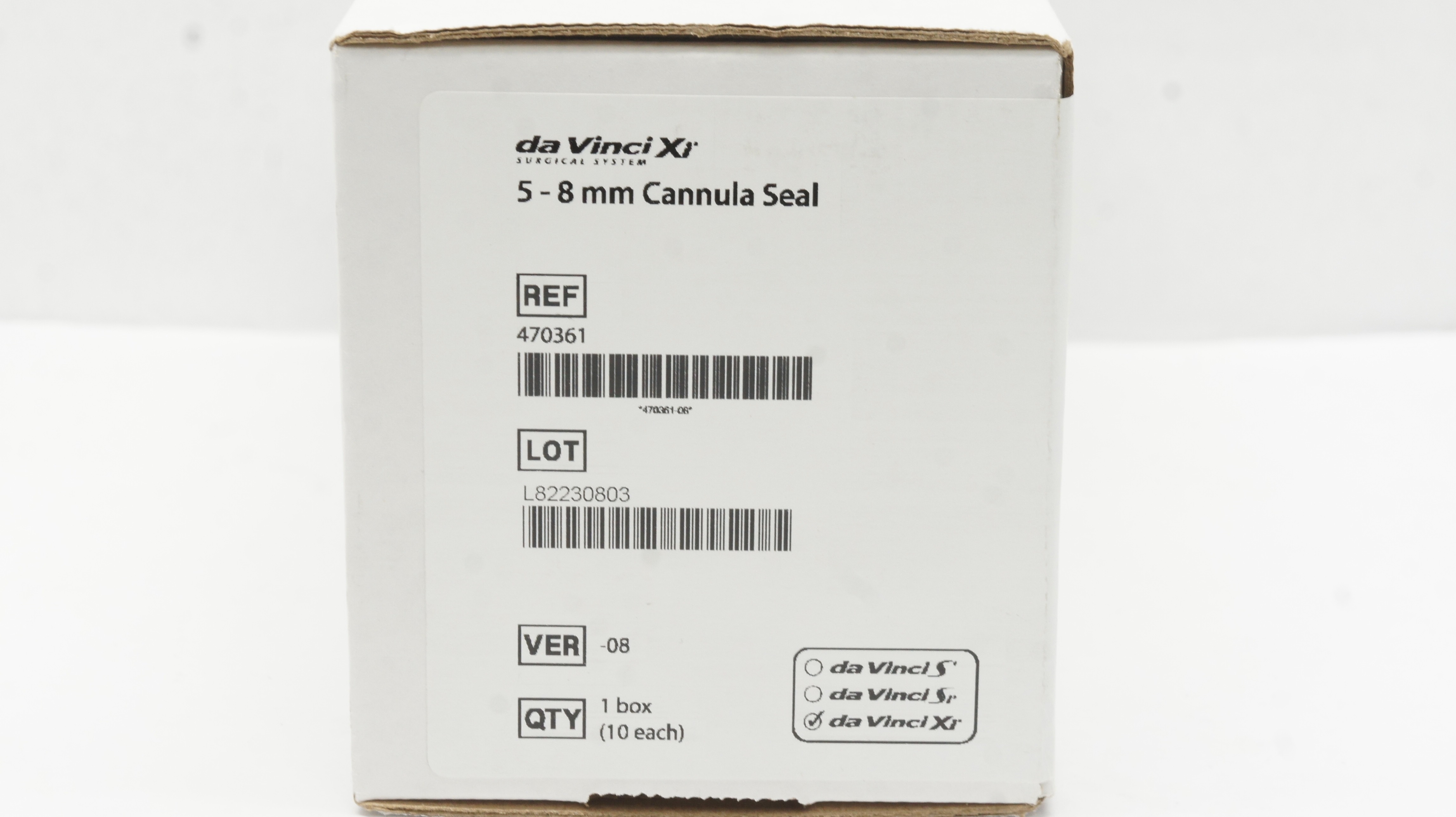 Intuitive Surgical 470361 Da Vinci Xi Cannula Seal 5-8mm - Box of 10