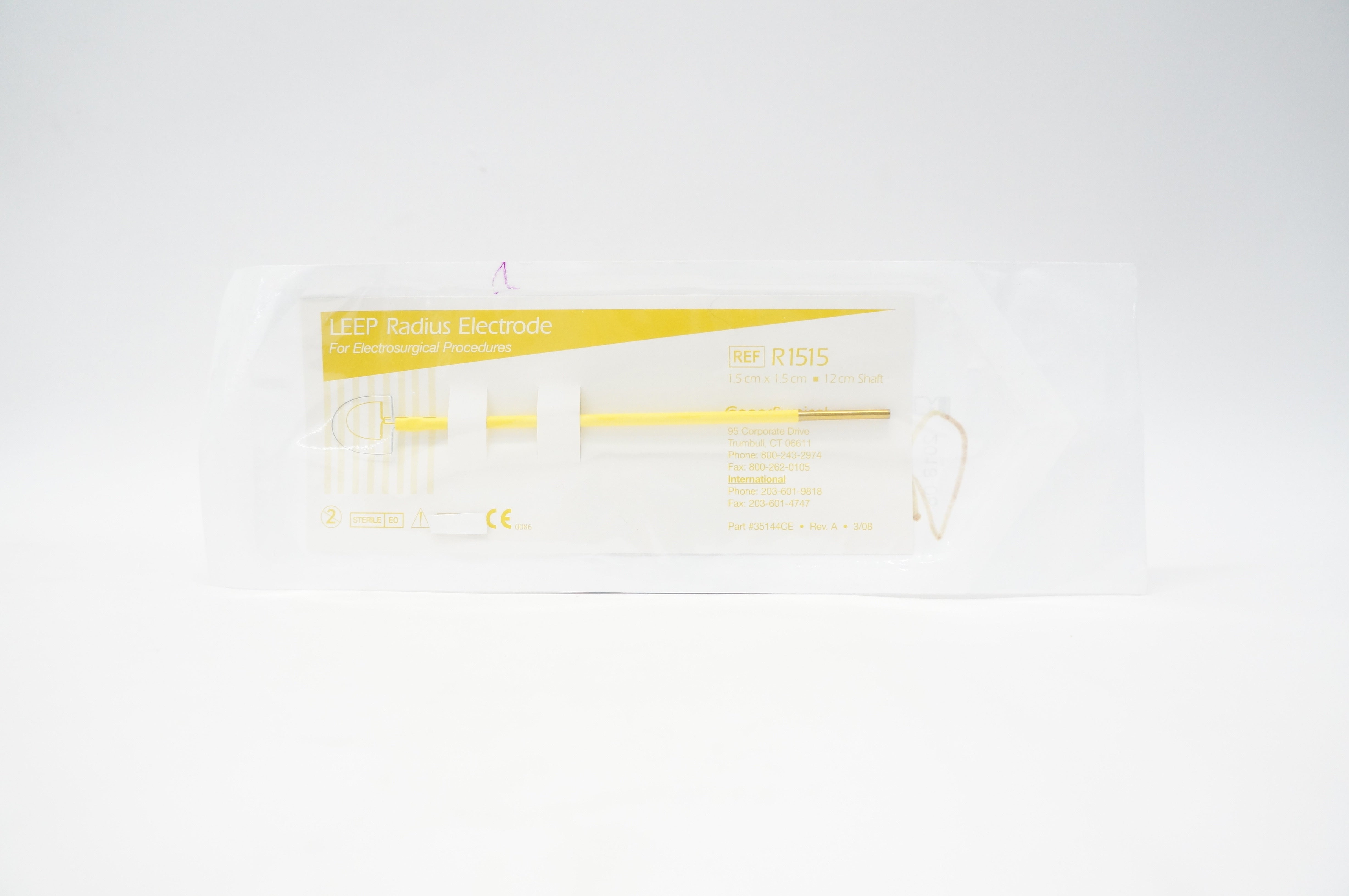 Cooper Surgical R1515 Leep Radius Electrode 1.5 x 1.5 x 12 cm (x)