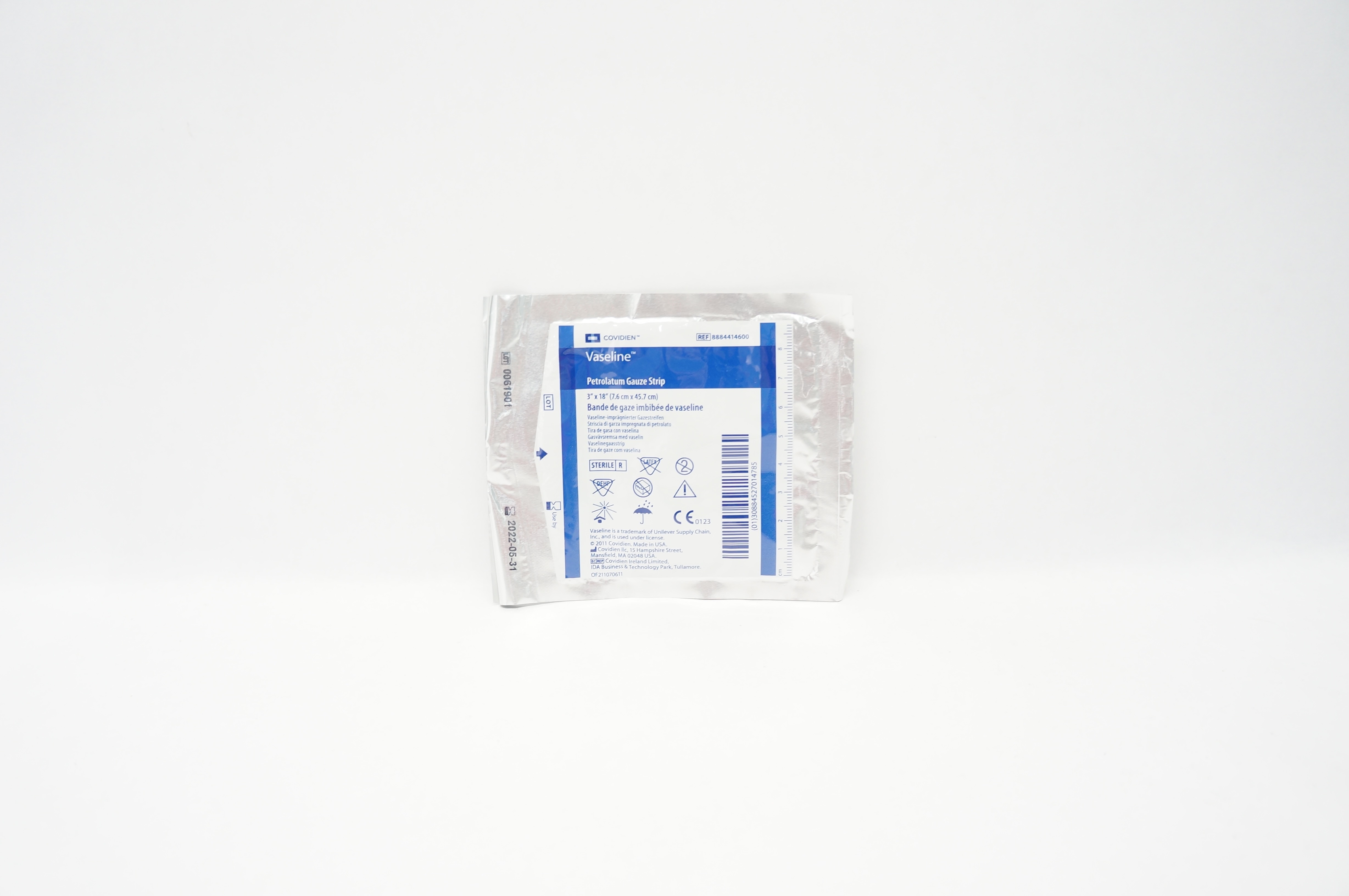 Covidien 8884414600 Vaseline Petrolatum Gauze Strip 3inch x 18inch (x)