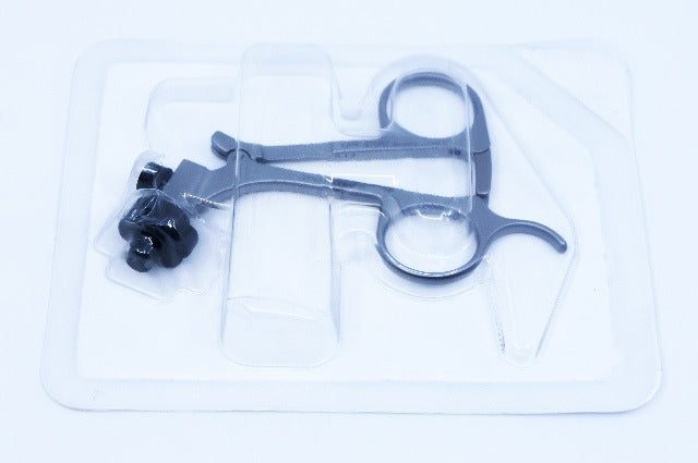 Karl Storz 33133 Clickline Metal Handle With Hemostat Ratchet