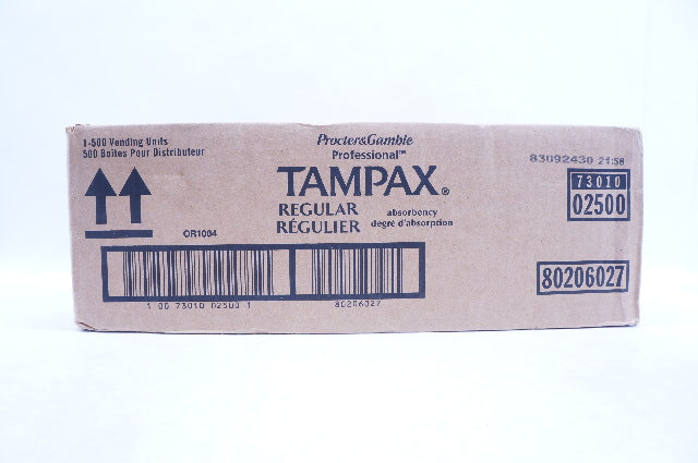Tampax 80206027 Regular Absorbency Tampon  - Case of 393