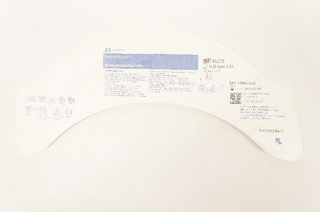 Covidien 86238 Mallinckrodt Oral/Nasal Tracheal Tube Cuffless  5.0 x 6.8mm (x)