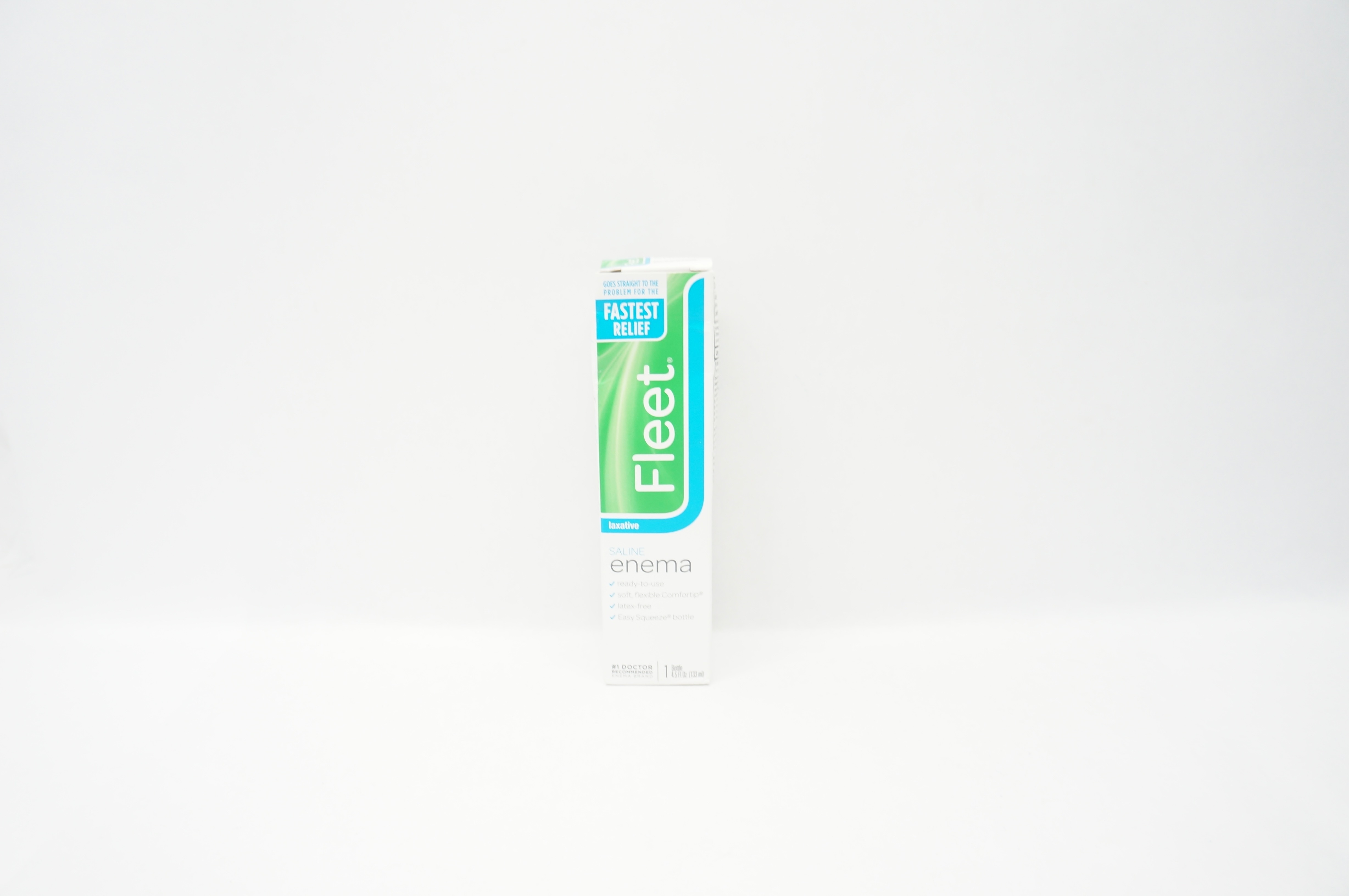 Fleet Laxative Saline Enema 1 Bottle 4.5 Fl Oz (x)