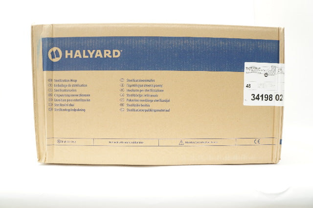 Halyard 34198 Quick Check Sterilization Wrap H500 45 x 45 inch - Box of 48