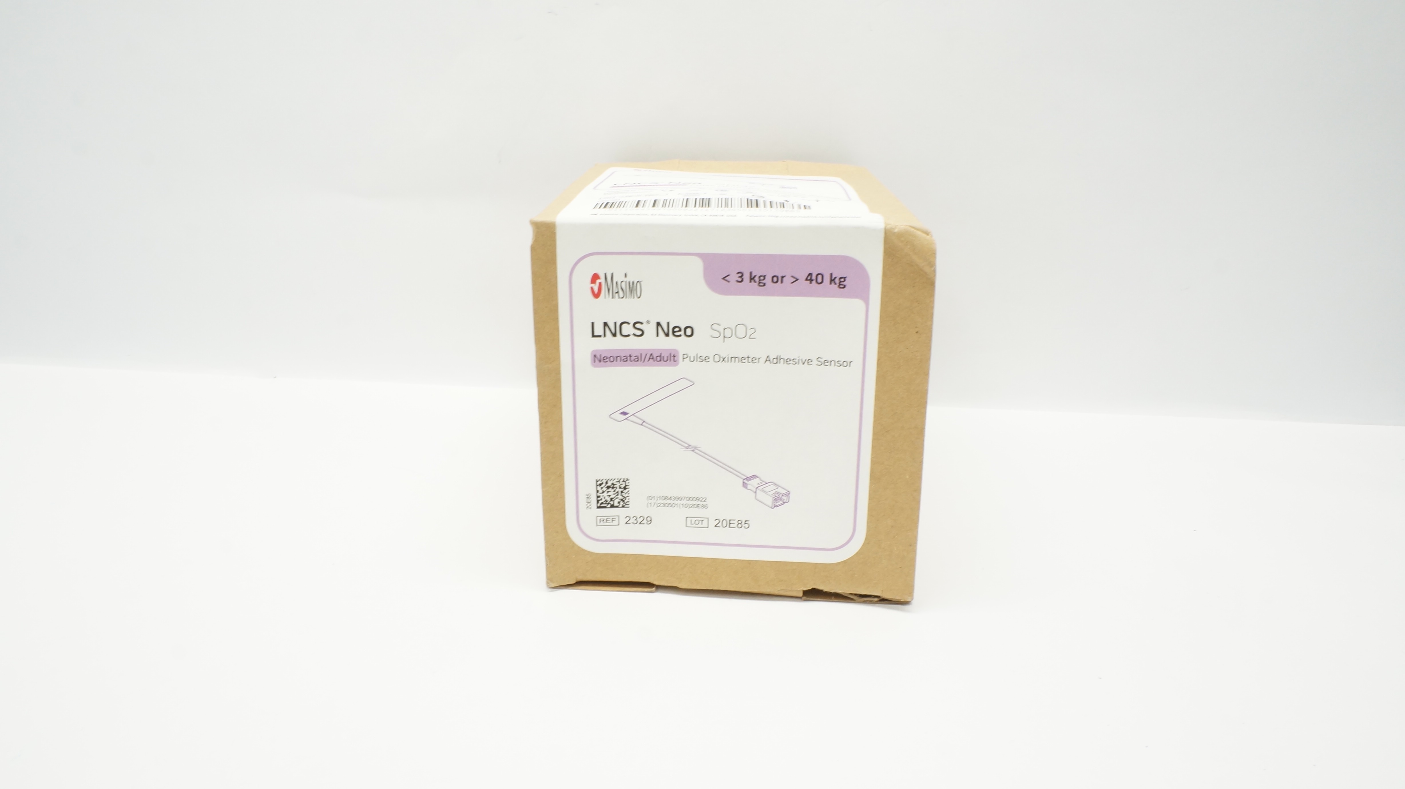 Masimo 2329 LNCS Neo Neonatal/Adult Pulse Oximeter <3kg or >40kg (x) - Box of 20