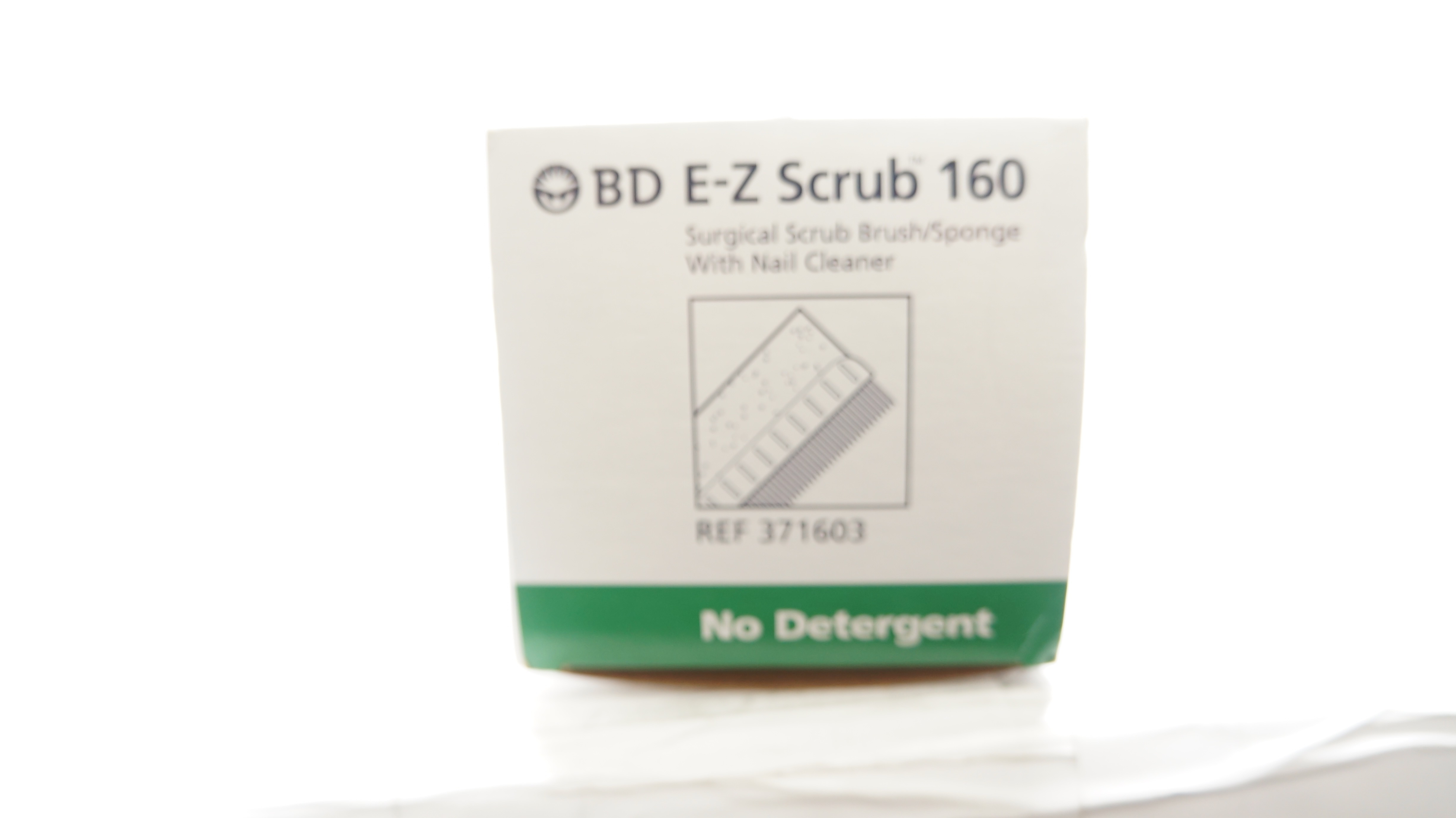 BD 371603 E-Z Scrub 160 Surgical Scrub Brush/Sponge w/Nail