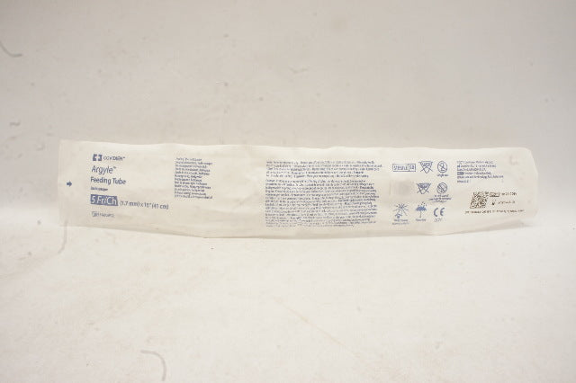 Covidien 460802 Argyle Feeding Tube Radiopaque 5Fr/Ch x 16 inch