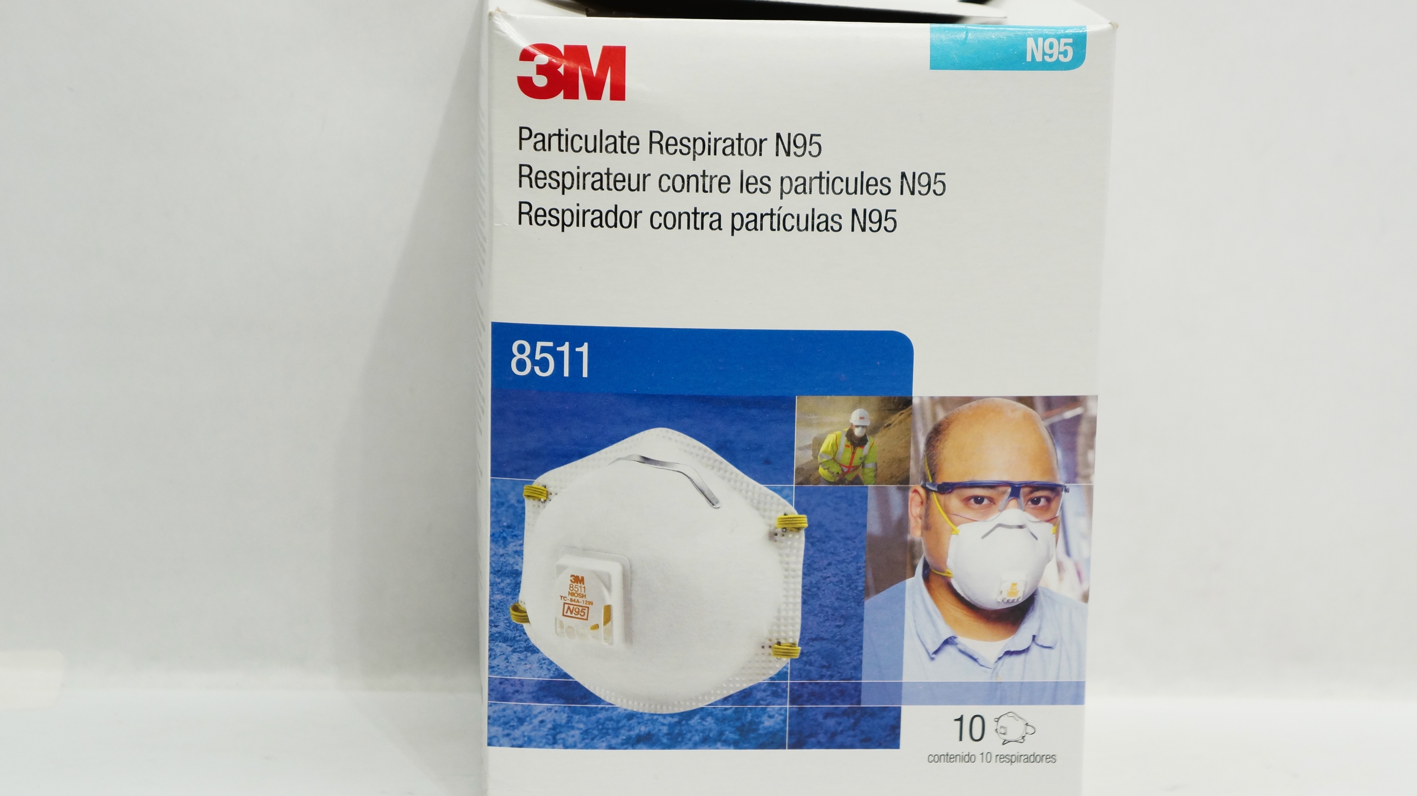 3M 8511 Particulate Respirator N95 - Box of 10