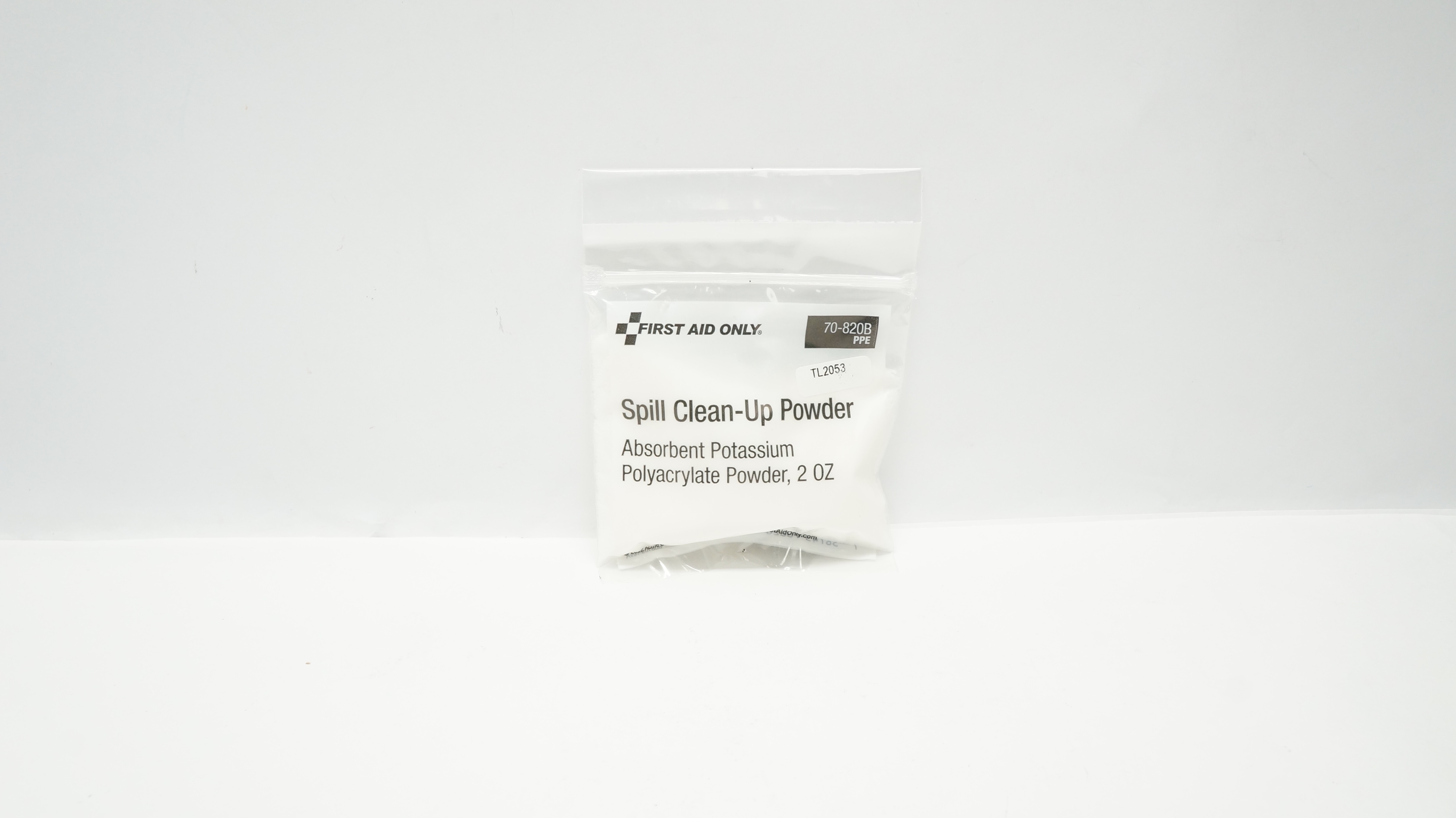 First Aid Only 70-820B Spill Clean-Up Powder Absorbent Potassium Powder, 2Oz
