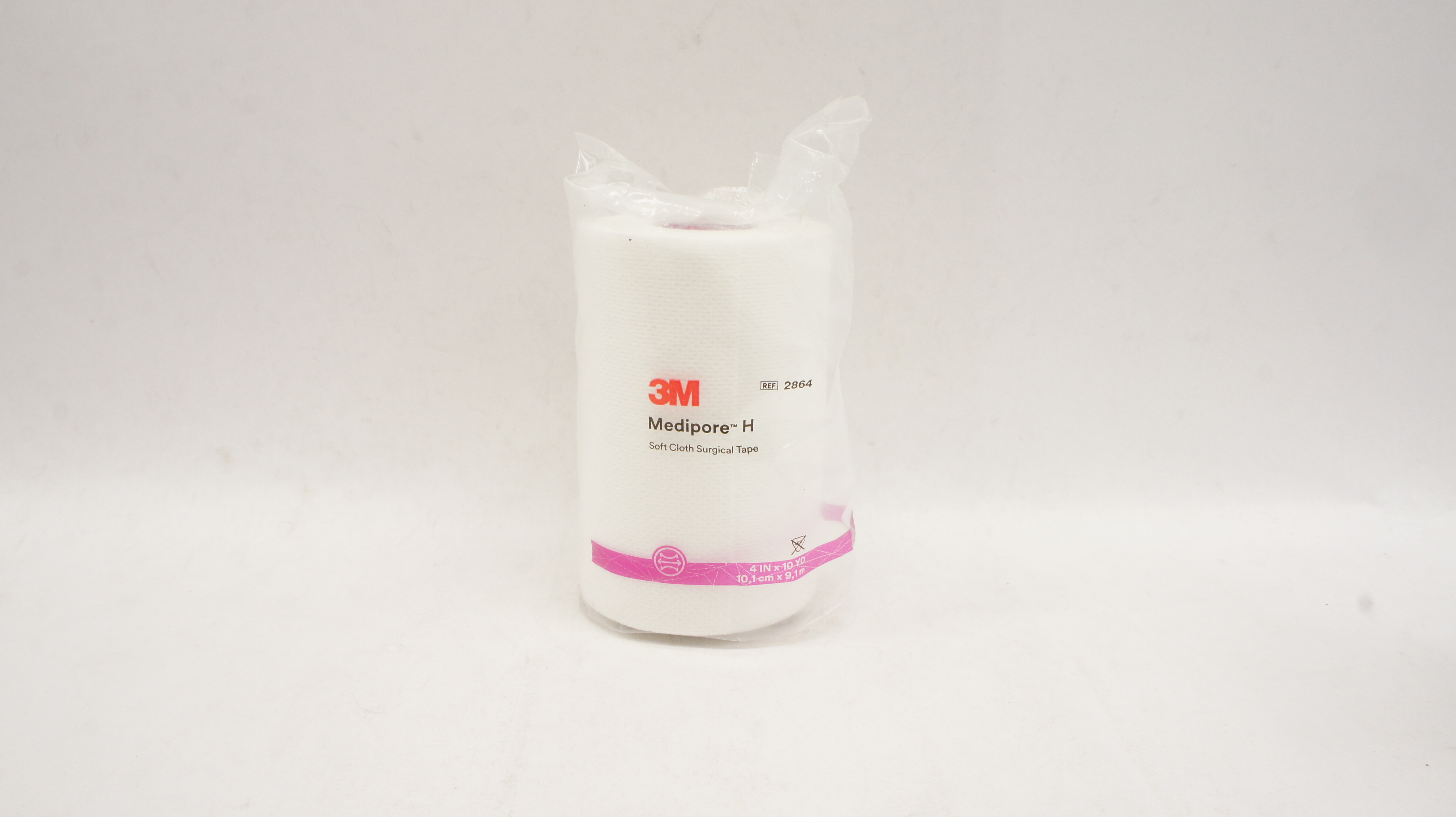 3M 2864 Medipore H Soft Cloth Surgical Tape 4inch x 10 YD