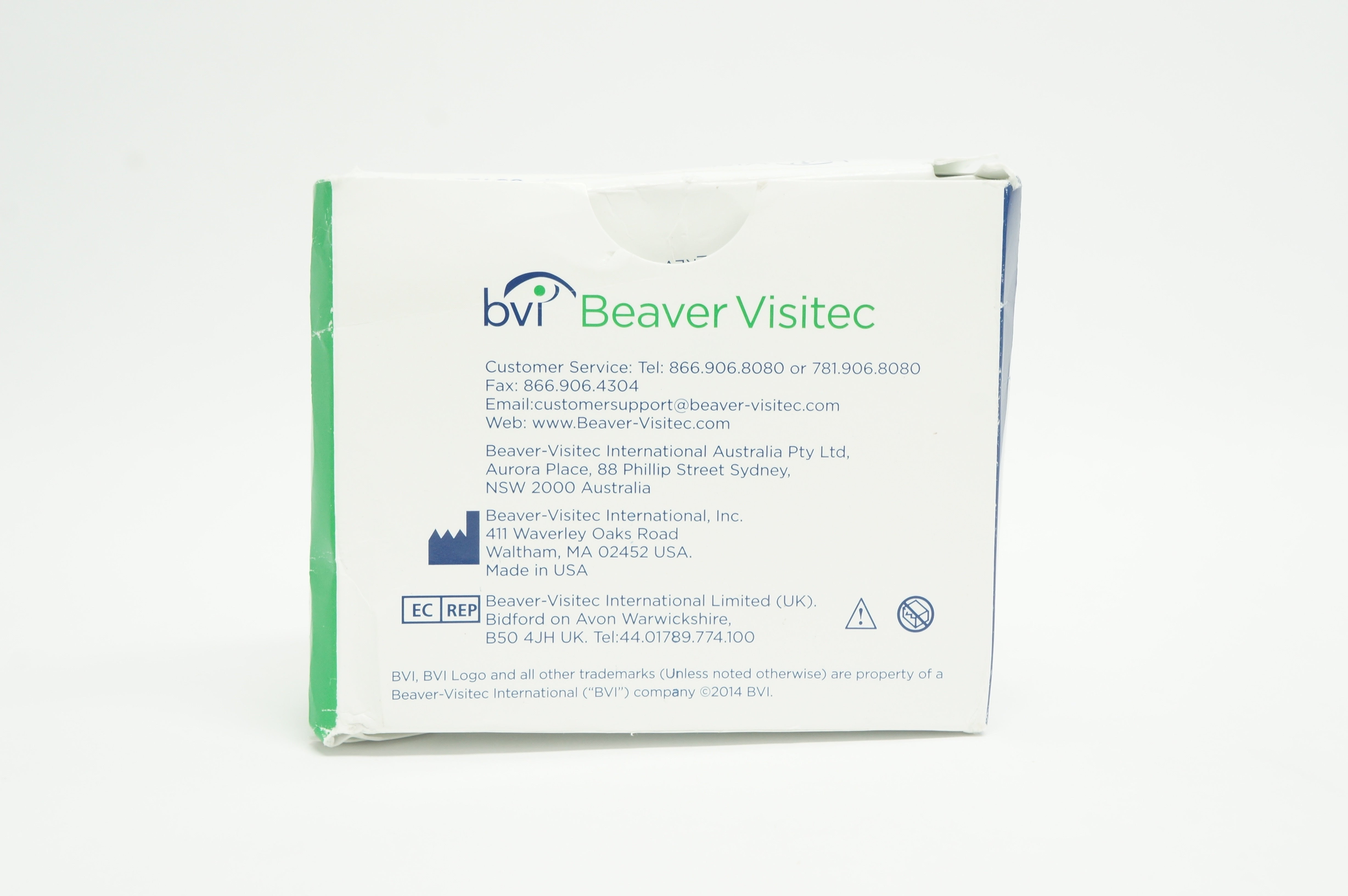 BVI 581280 Visitec Anterior Chamber Cannula 40 x 22mm - Box of 8
