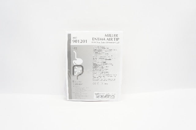 E-Z-EM 901201 Miller Enema Air Tip w/Non-Latex Retention Cuff - Pack of 12