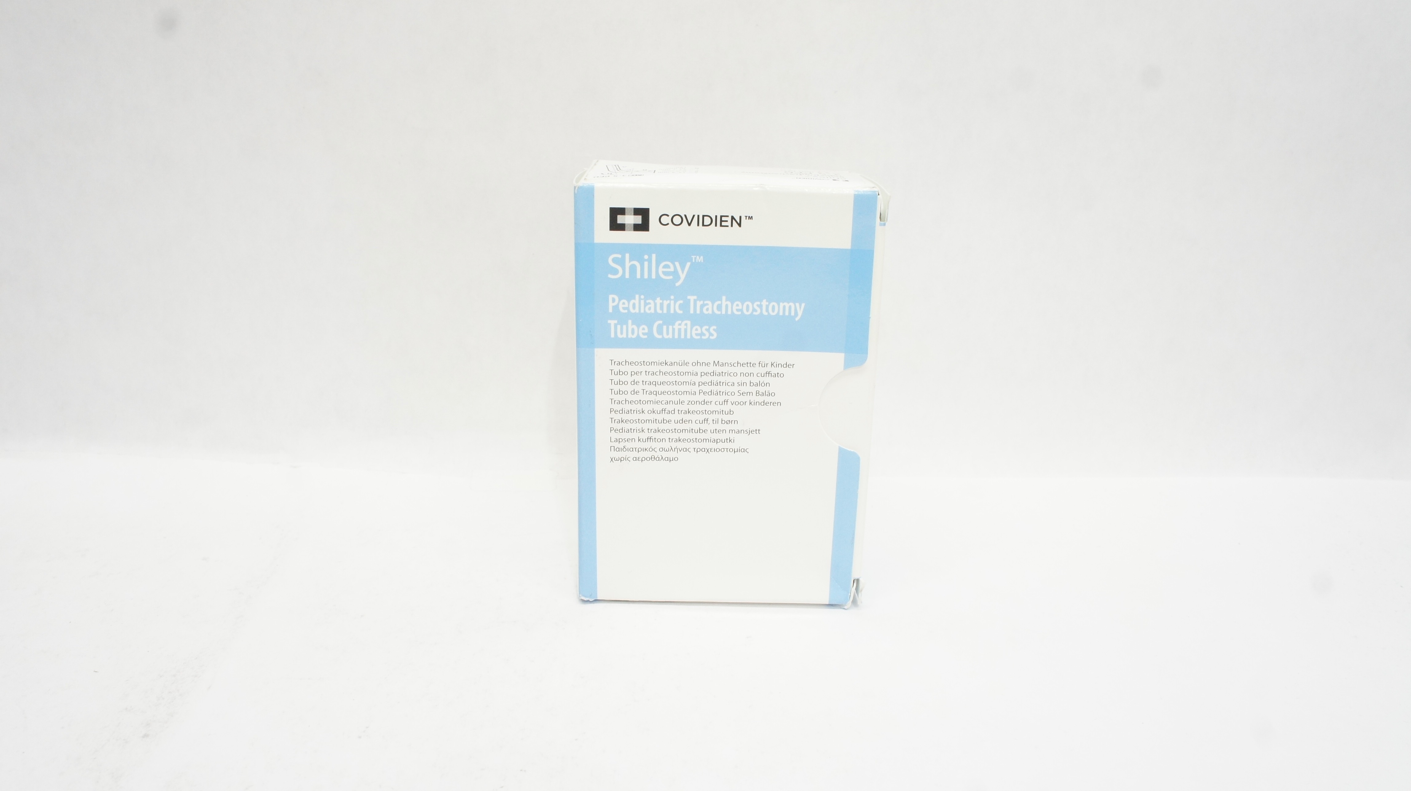 Covidien 3.5PED Shiley Pediatric Tracheosotomy Tube Cuffless 3.5 ID 5.2mm OD