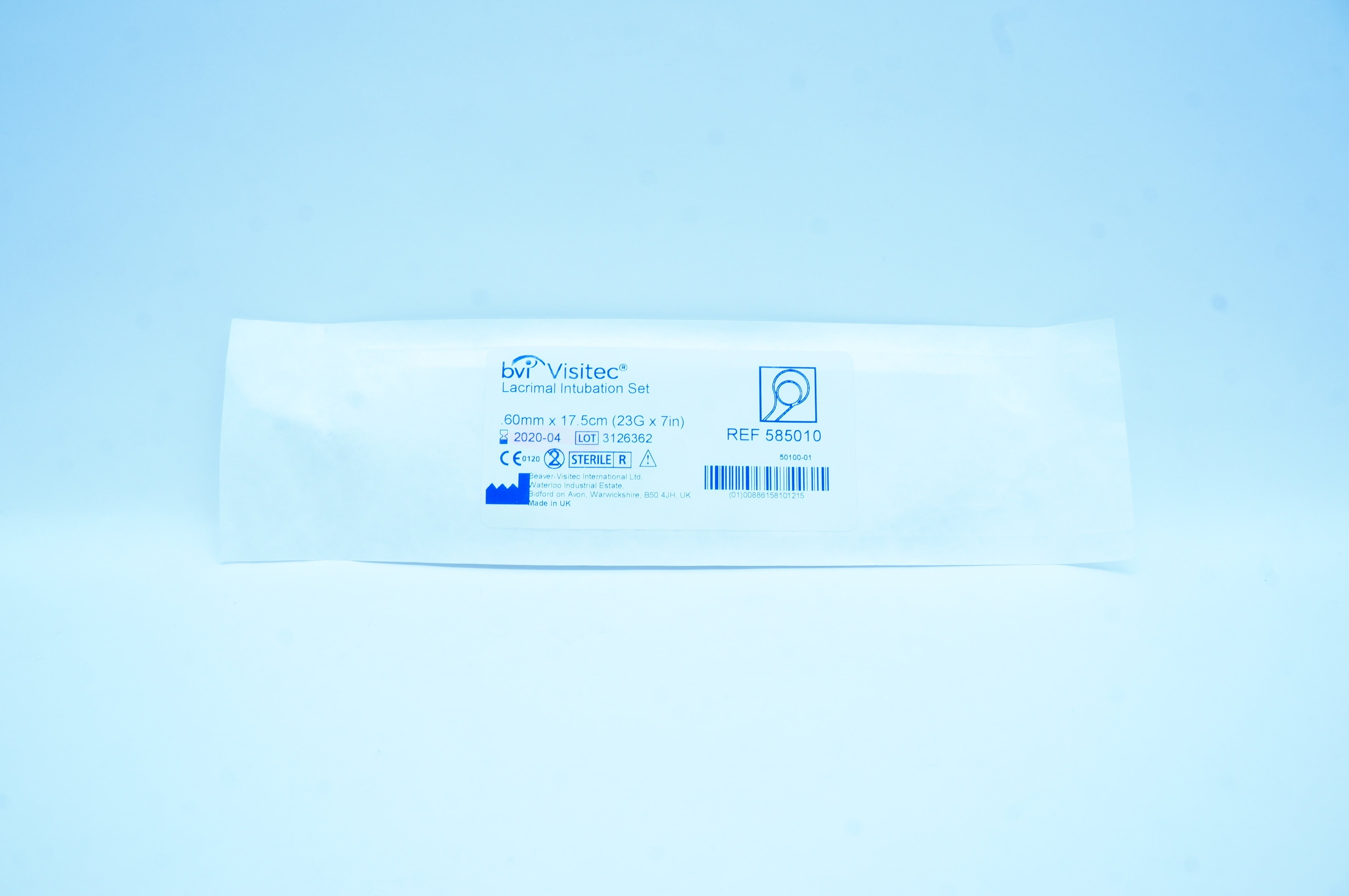 BVI 585010 Beaver Visitec Lacrimal Intubation Set 23G x 7 inch (x)