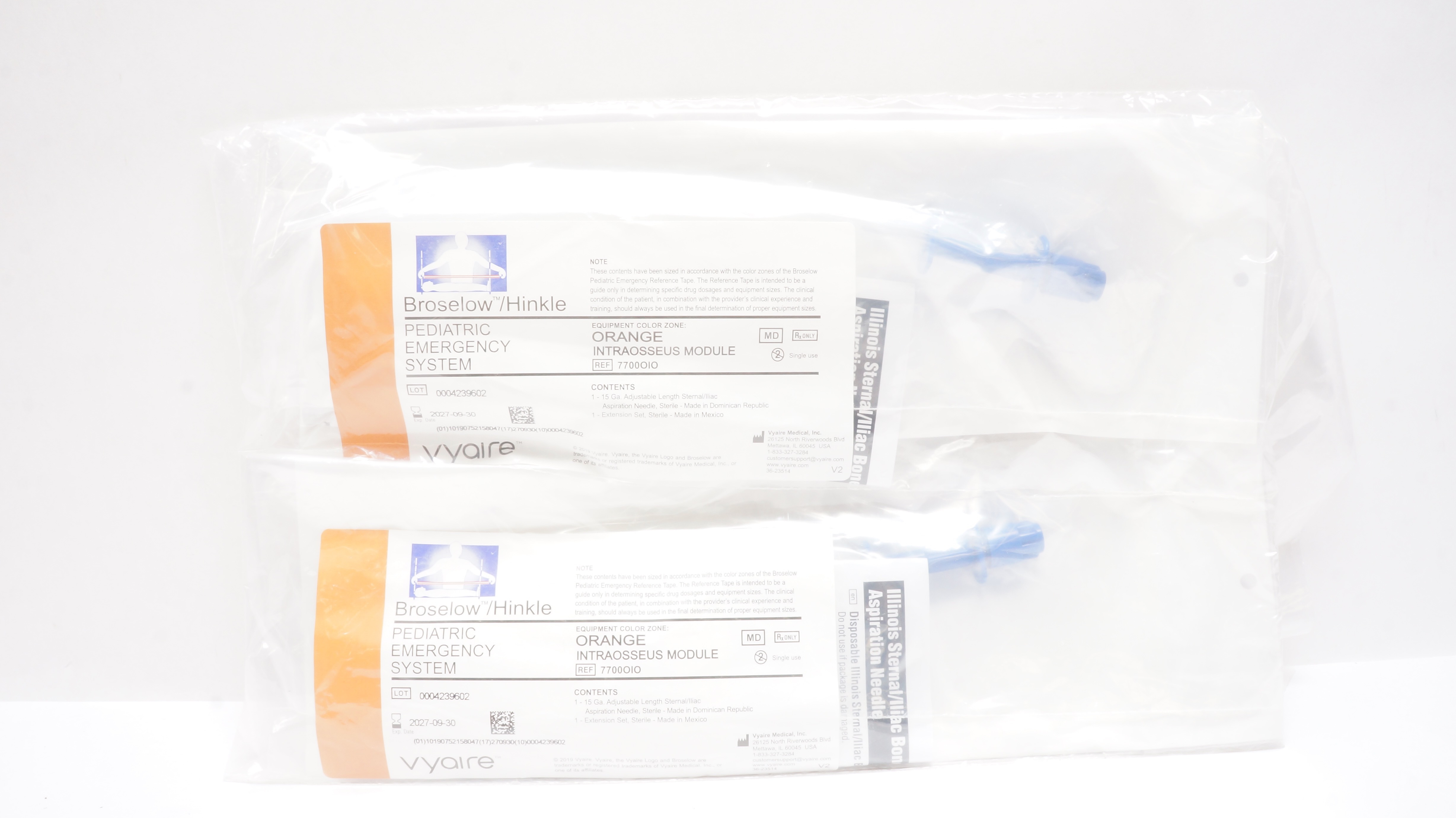 Vyaire 7700OIO Broselow/Hinkle Pediatric Emergency System, Intraosseus Module