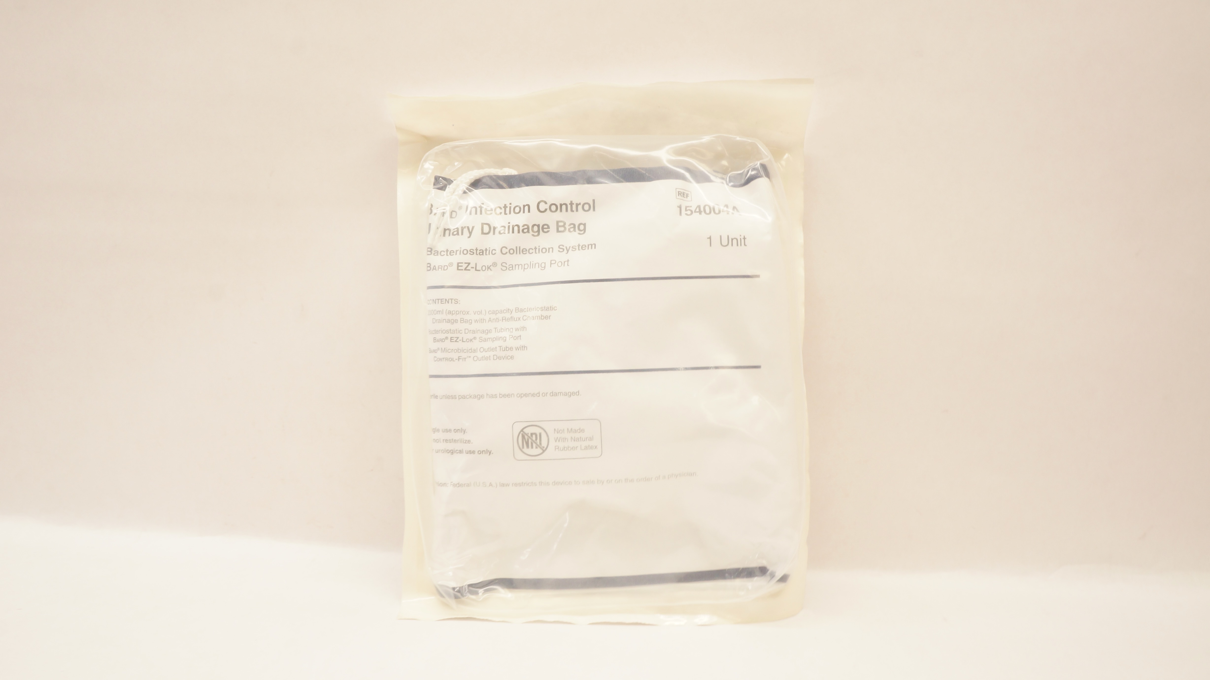 Bard 154004A Infection Control Urinary Drainage Bag (x)