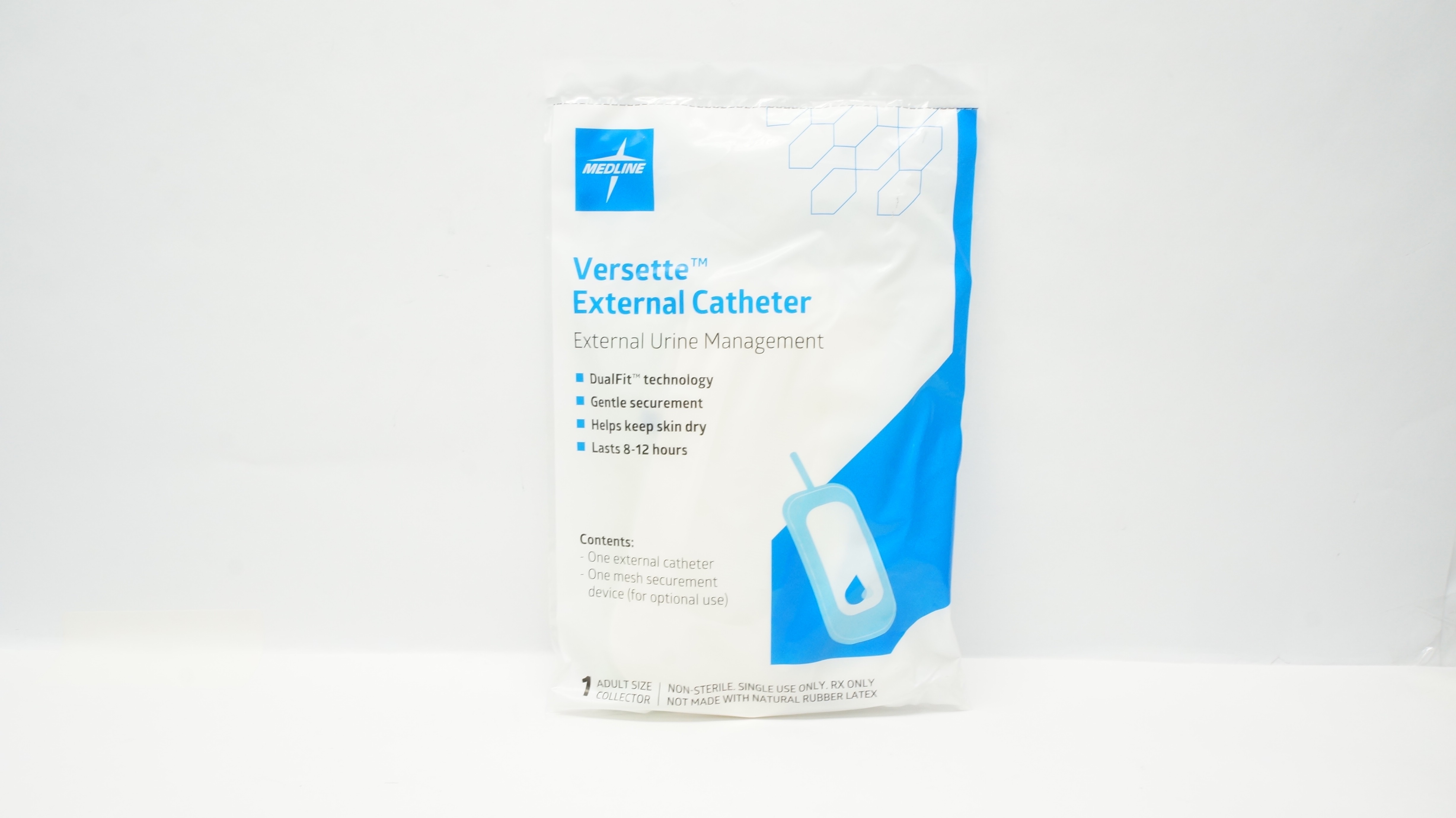 Medline DYND14140M Versette External Cath., Adult Size