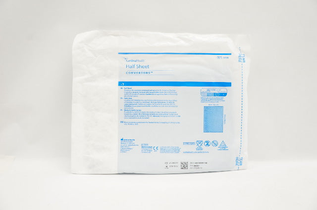Cardinal Health 9358 Convertors Half Sheet Tiburon Surgical Drape 40 x 57inch