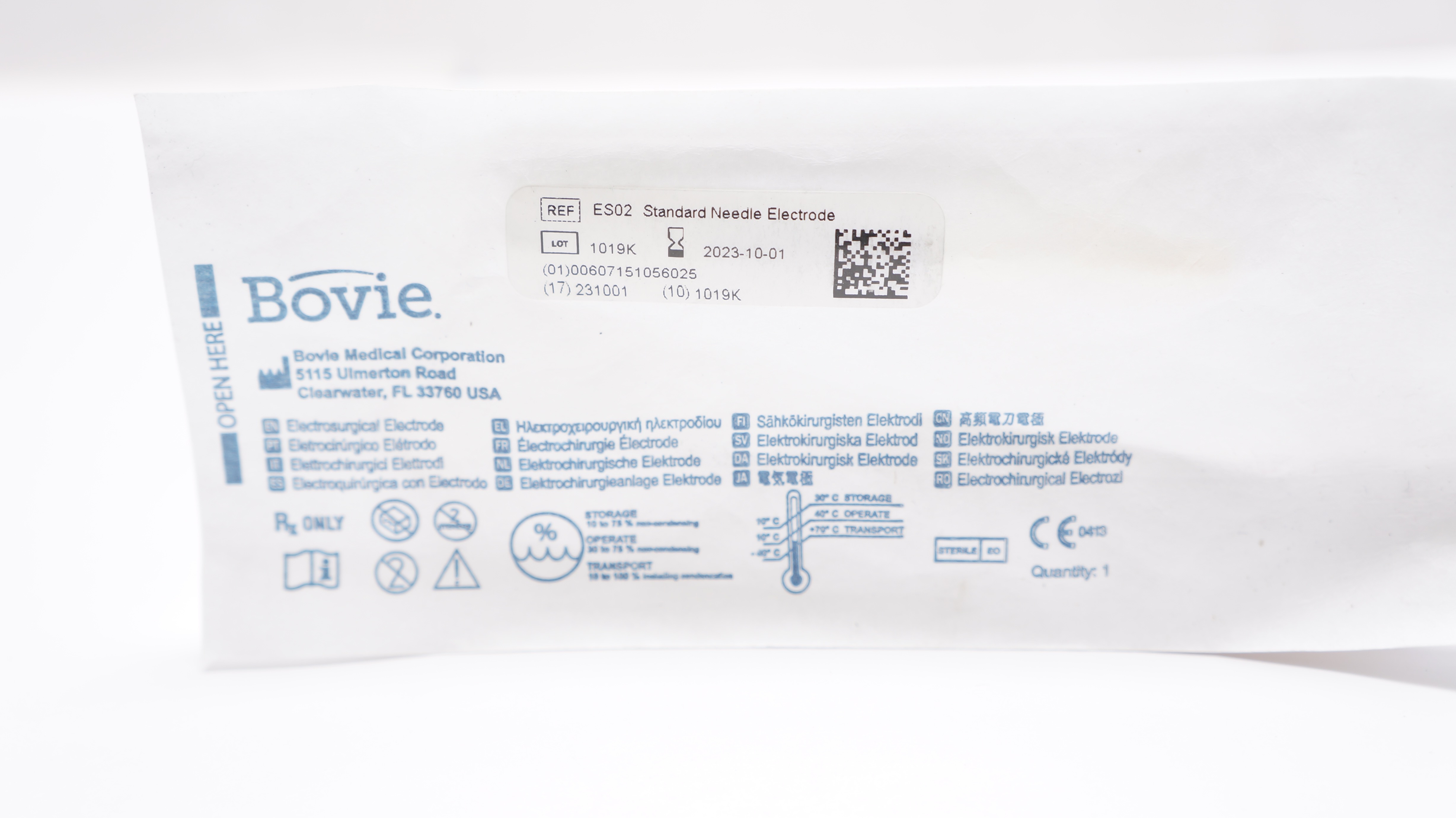 Bovie Medical ES02 Electrosurgical Electrode Standard Ndle (x)