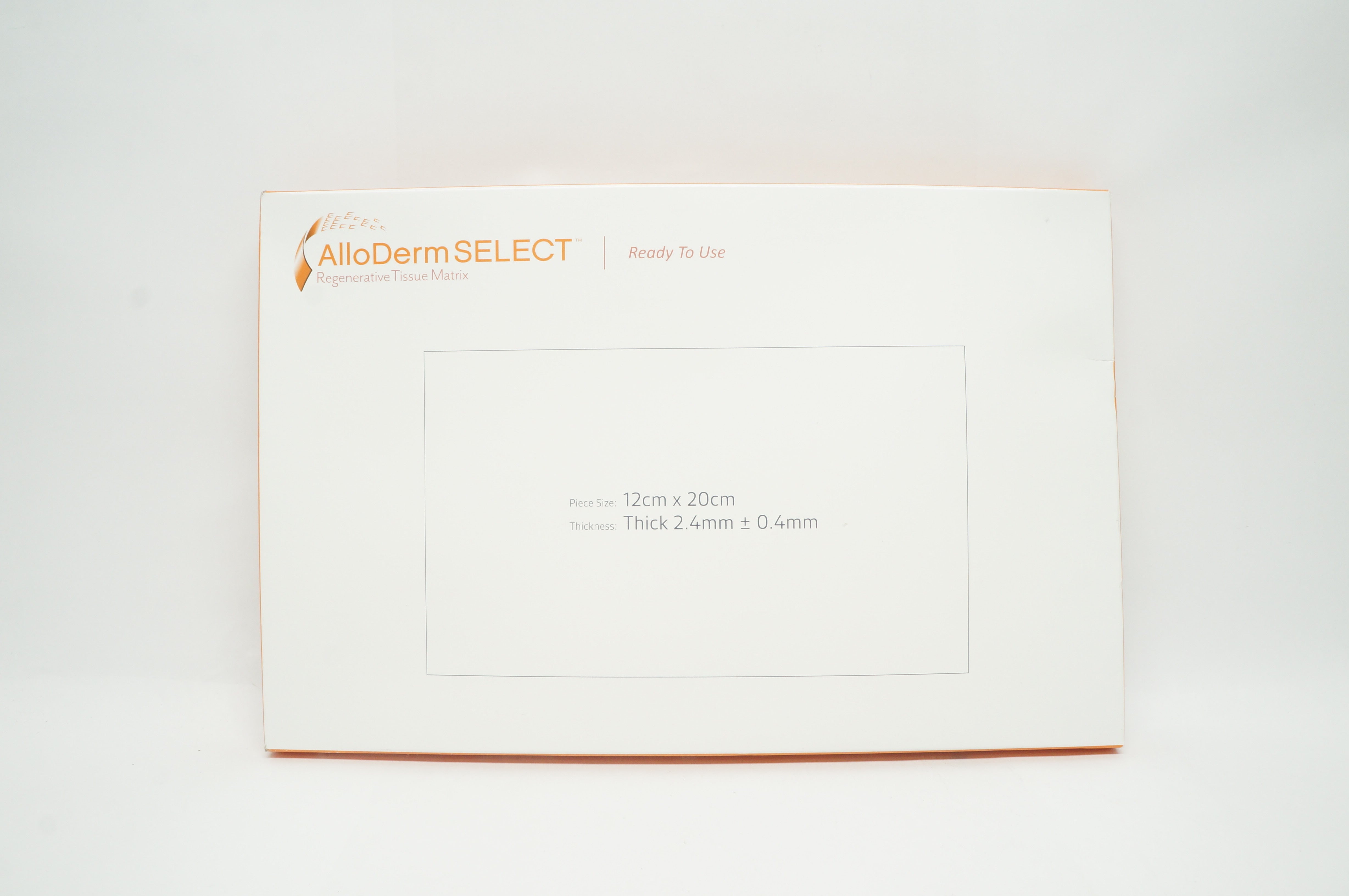 Allergan 15191220 AlloDerm Select Regenerative Tissue Matrix RTU,12cm x