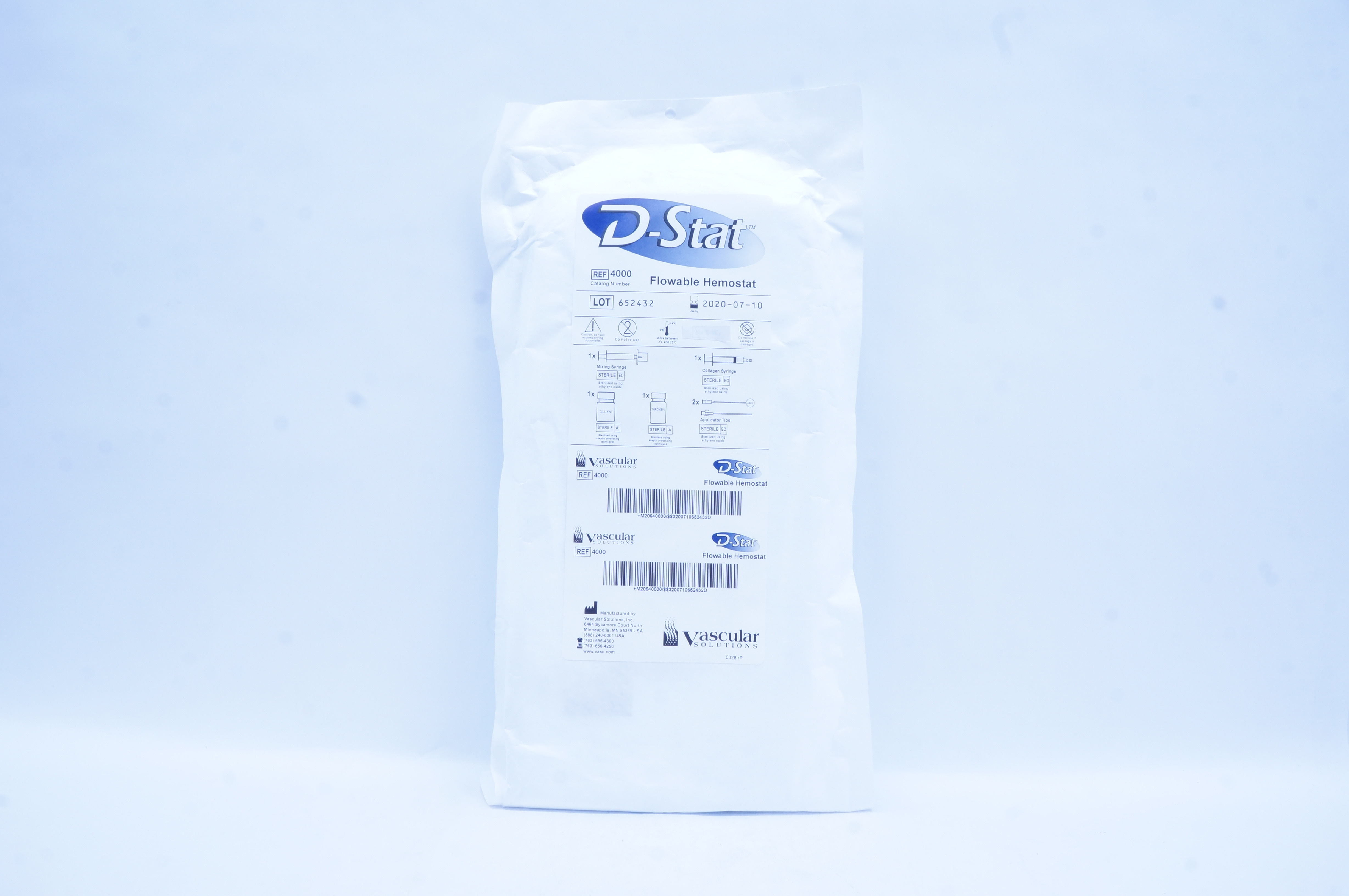 Vascular Solutions 4000 D-Stat Flowable Hemostat (x)