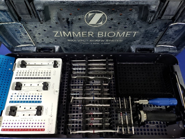 Biomet Rasp Zimmer Biomet MAX VPC Screw System Set