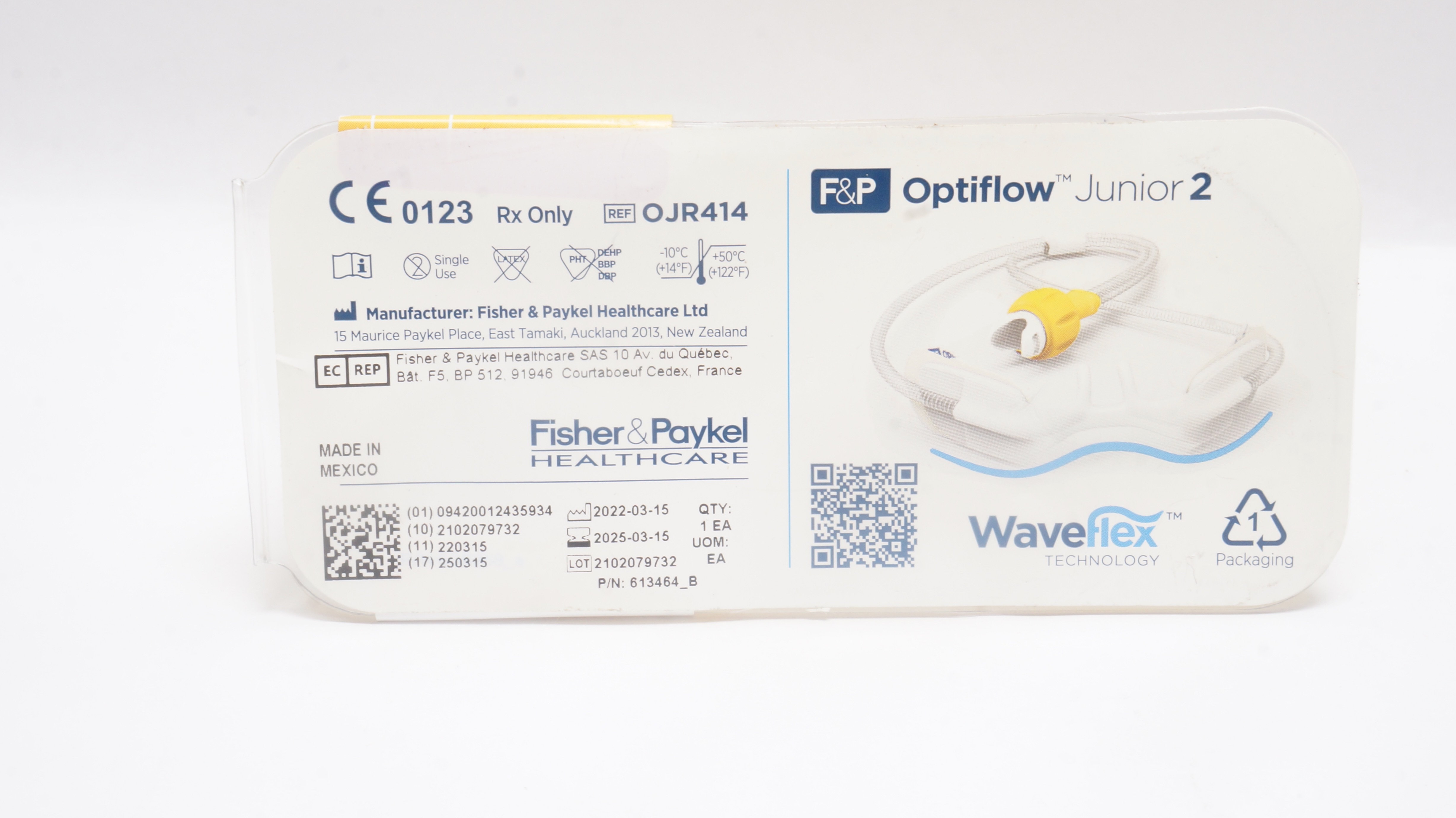 Fisher&Paykel OJR414 Optiflow Junior 2 Next Generation Care