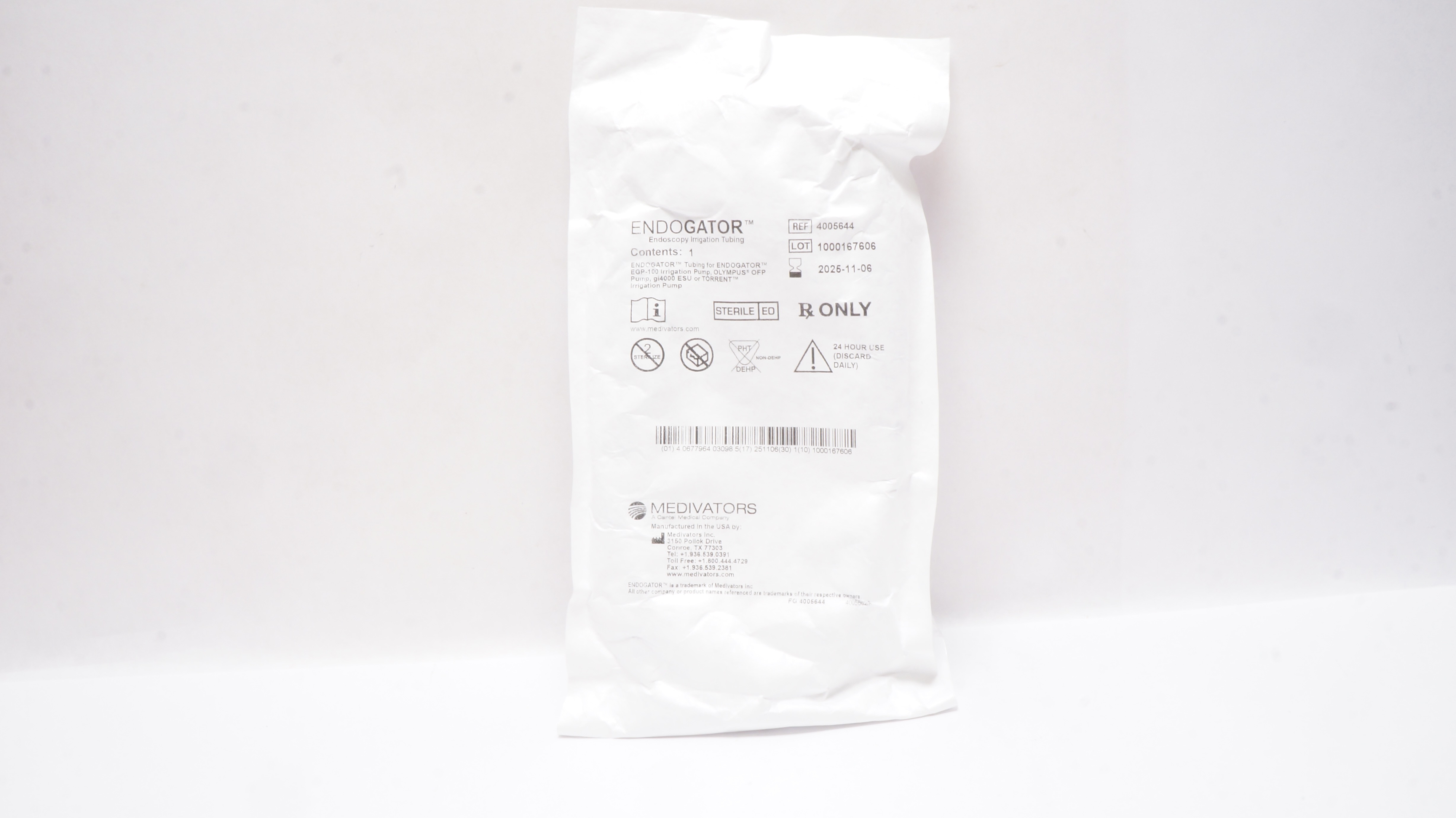 Medivators 4005644 EndoGator Endoscopy Irrigation Tubing