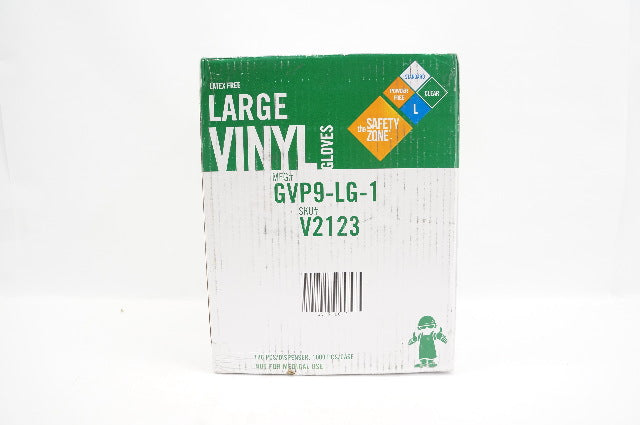 The Safety Zone GVP9-LG-1 Large Vinyl Gloves - Case of 1000