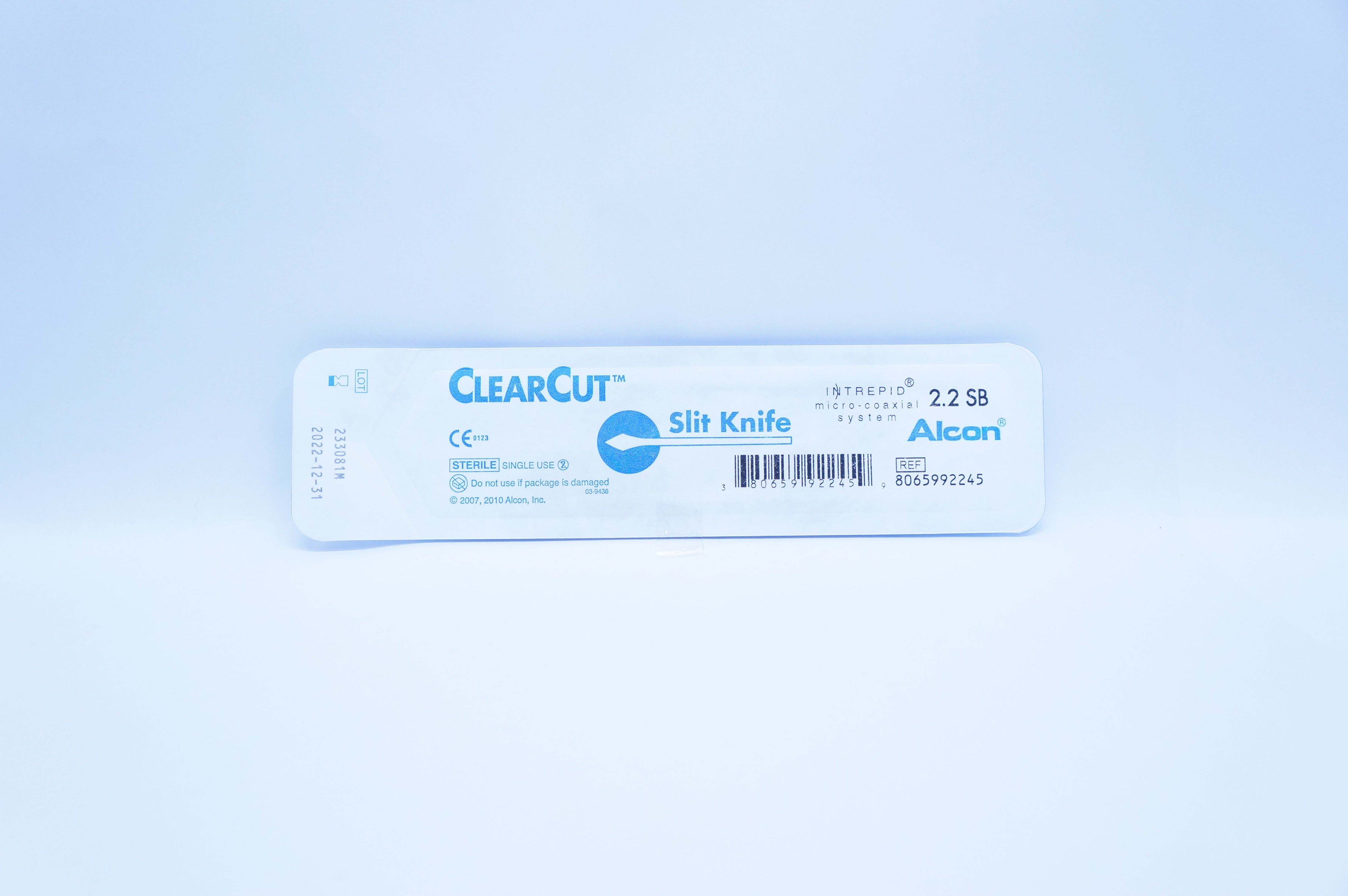 Alcon 8065992245 Intrepid ClearCut Slit Knife 2.2 SB