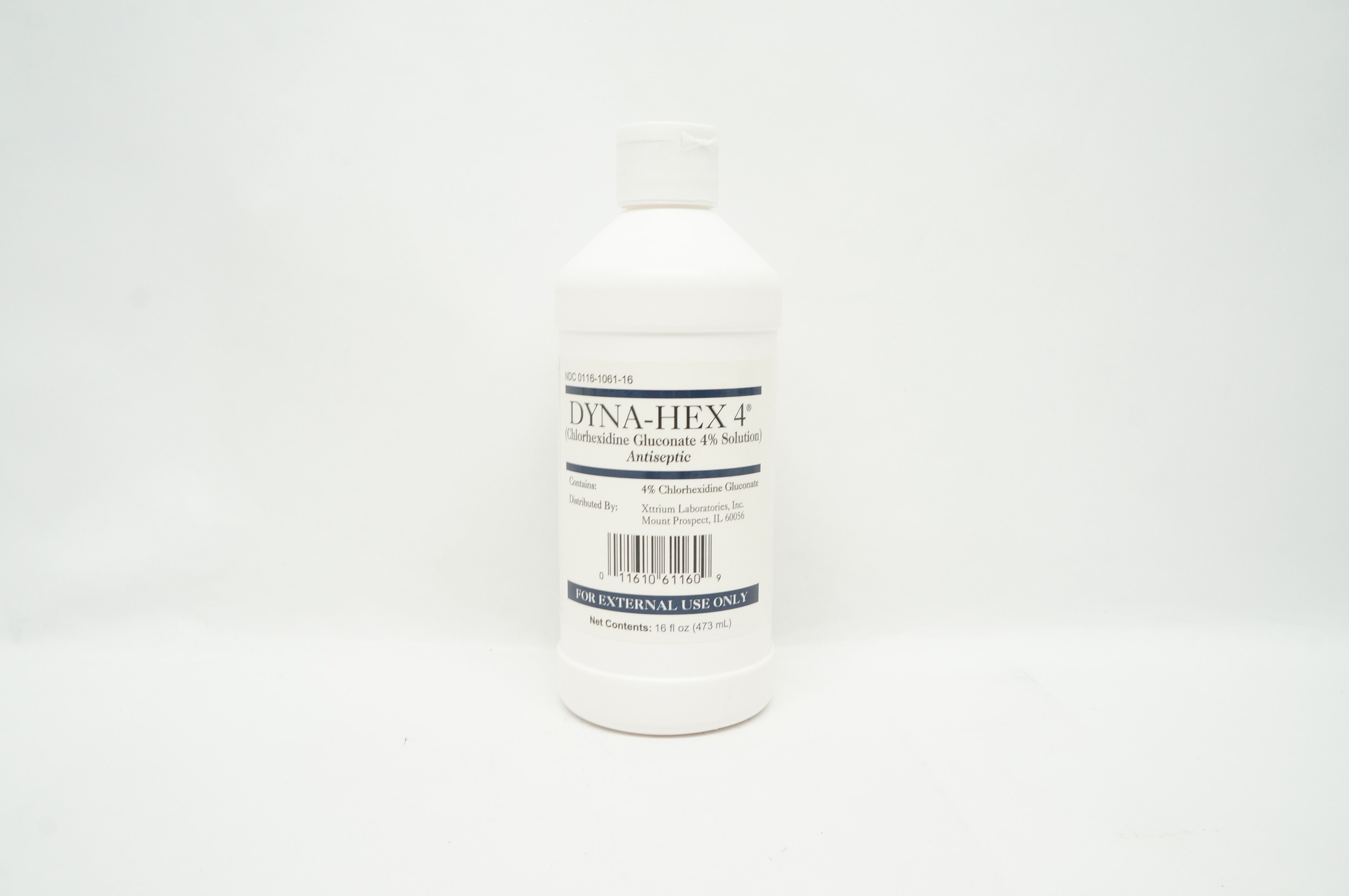 Xttrium Labs 0116-1061-16 Dyna-Hex 4 Chlorhexidine Gluconate 4% Solution 16fl. oz.