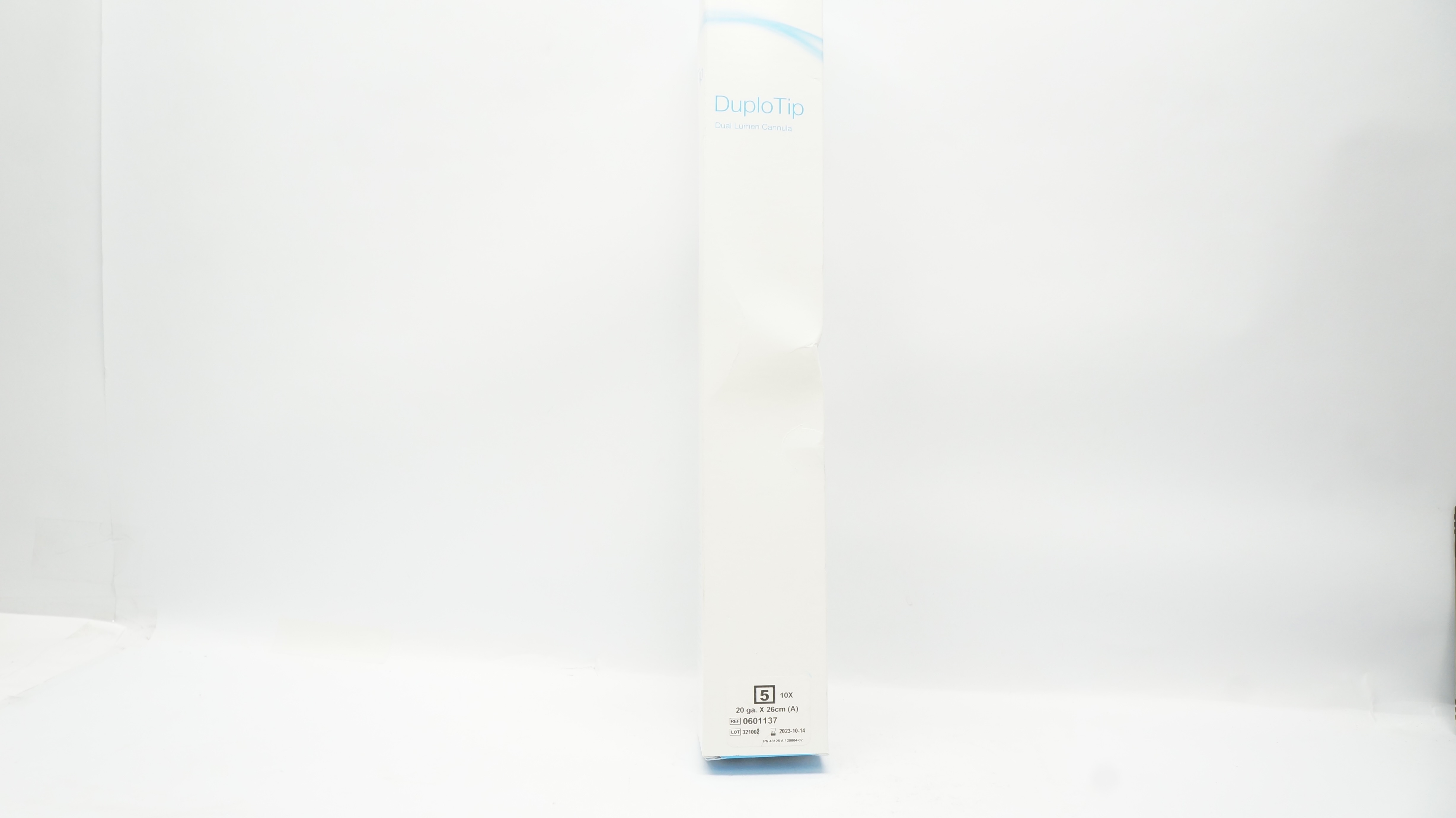 Baxter 0601137 DuploTip Dual Lumen Cannula (x) - Box of 5