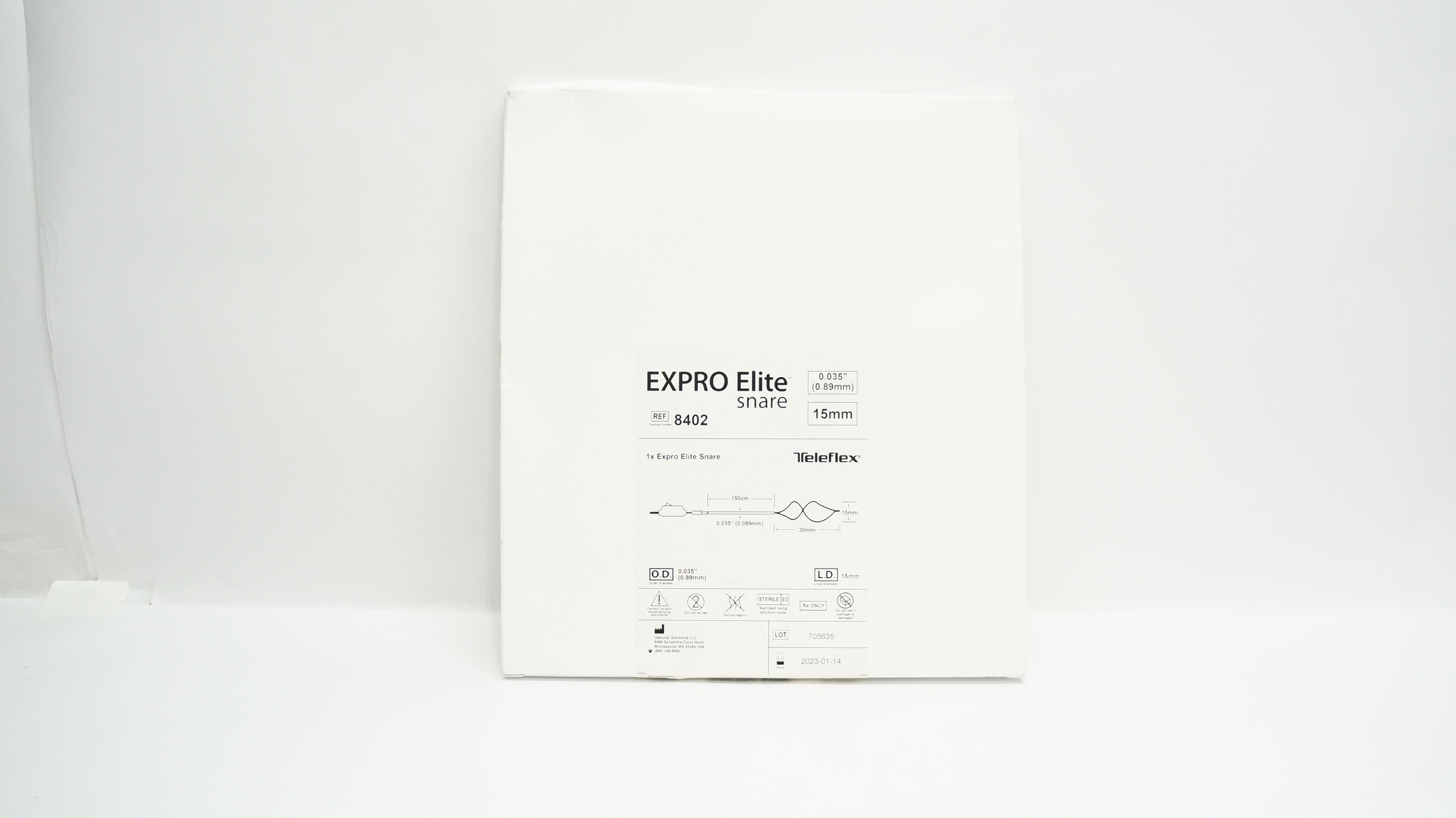 Teleflex 8402 Expro Elite Snare 0.035inch 15mm (x)