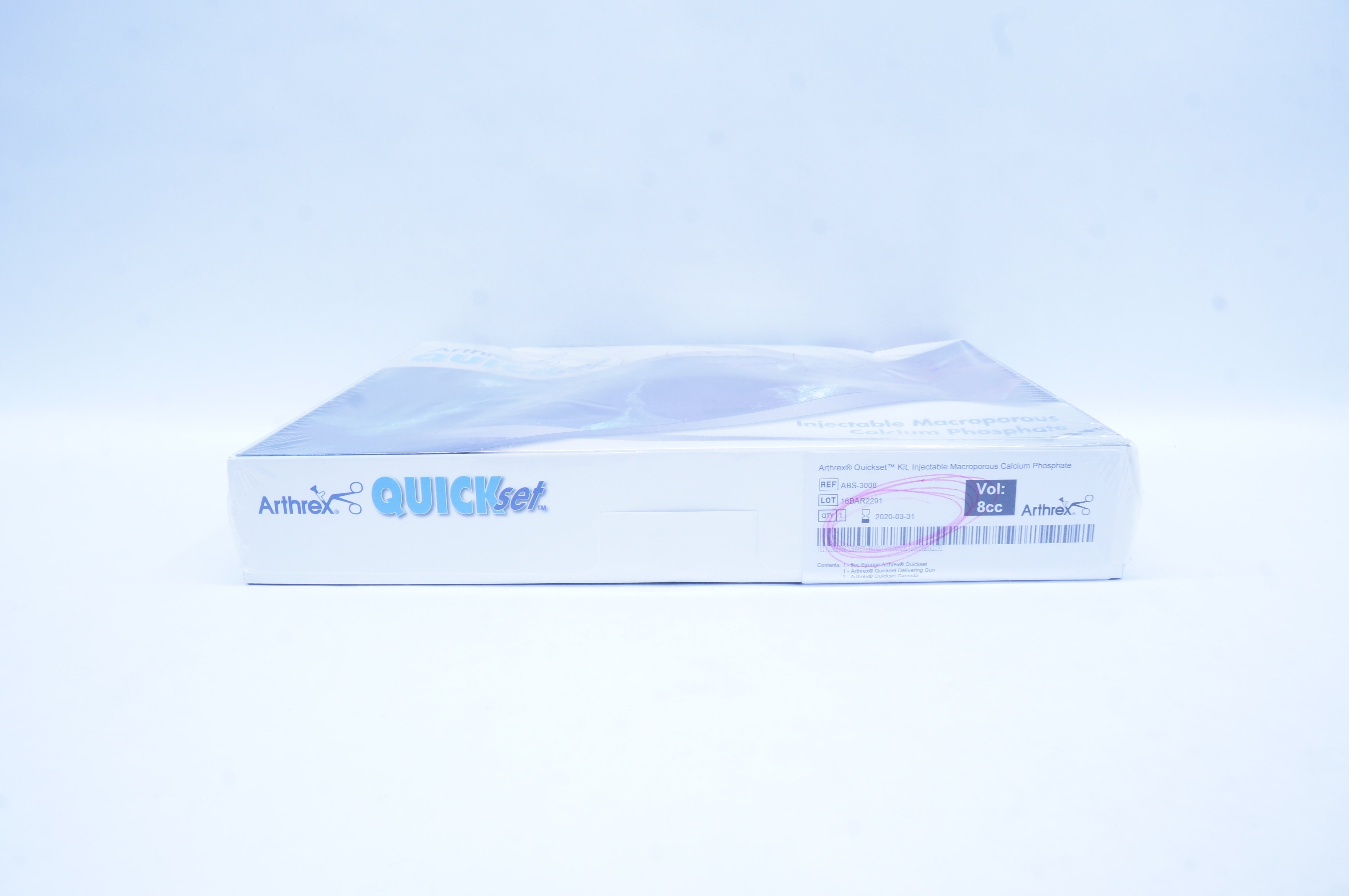 Arthrex ABS-3008 Quickset Kit, Injectable Macroporous Calcium Phosphate 8cc (x)